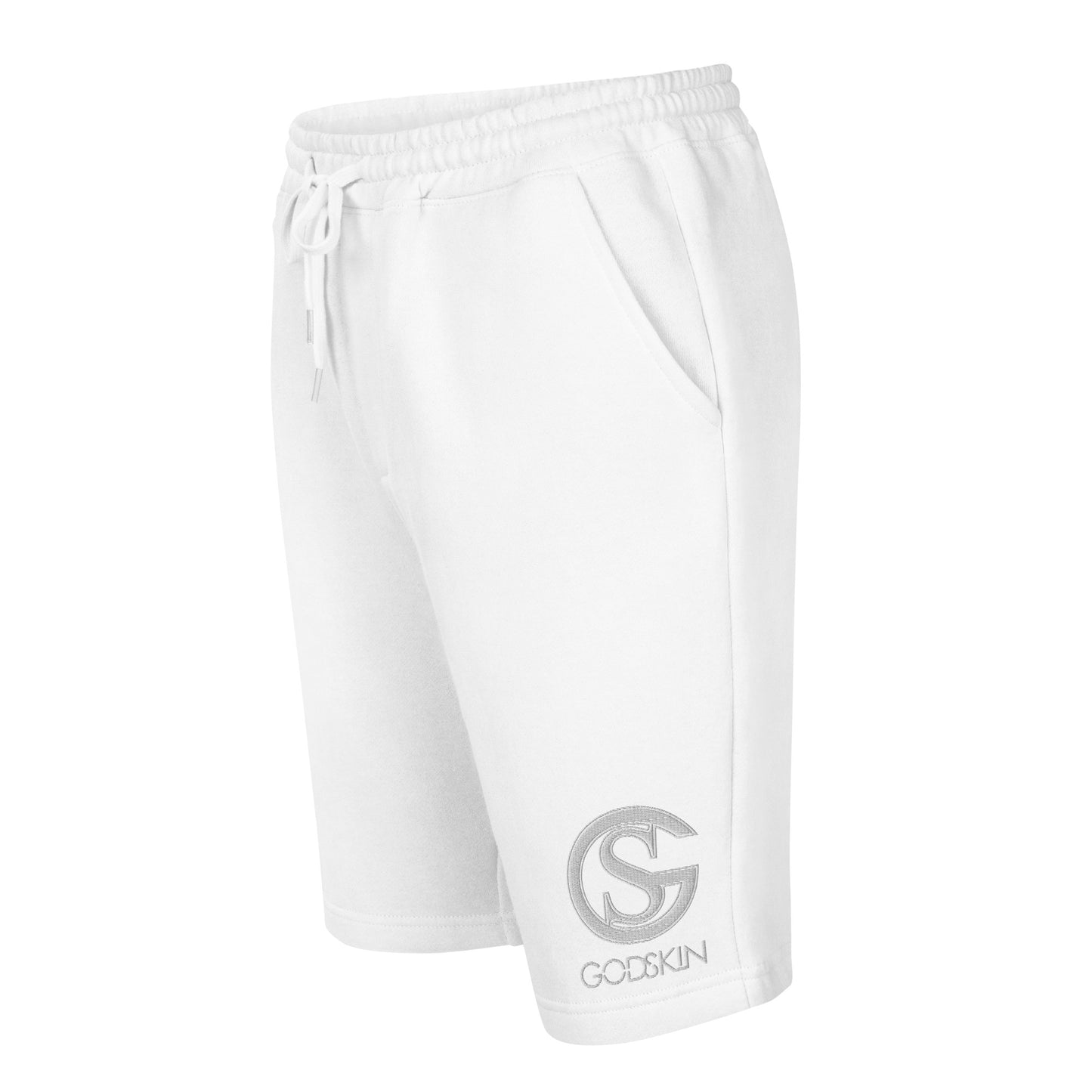 Godskin Embroidered Men's Fleece Shorts