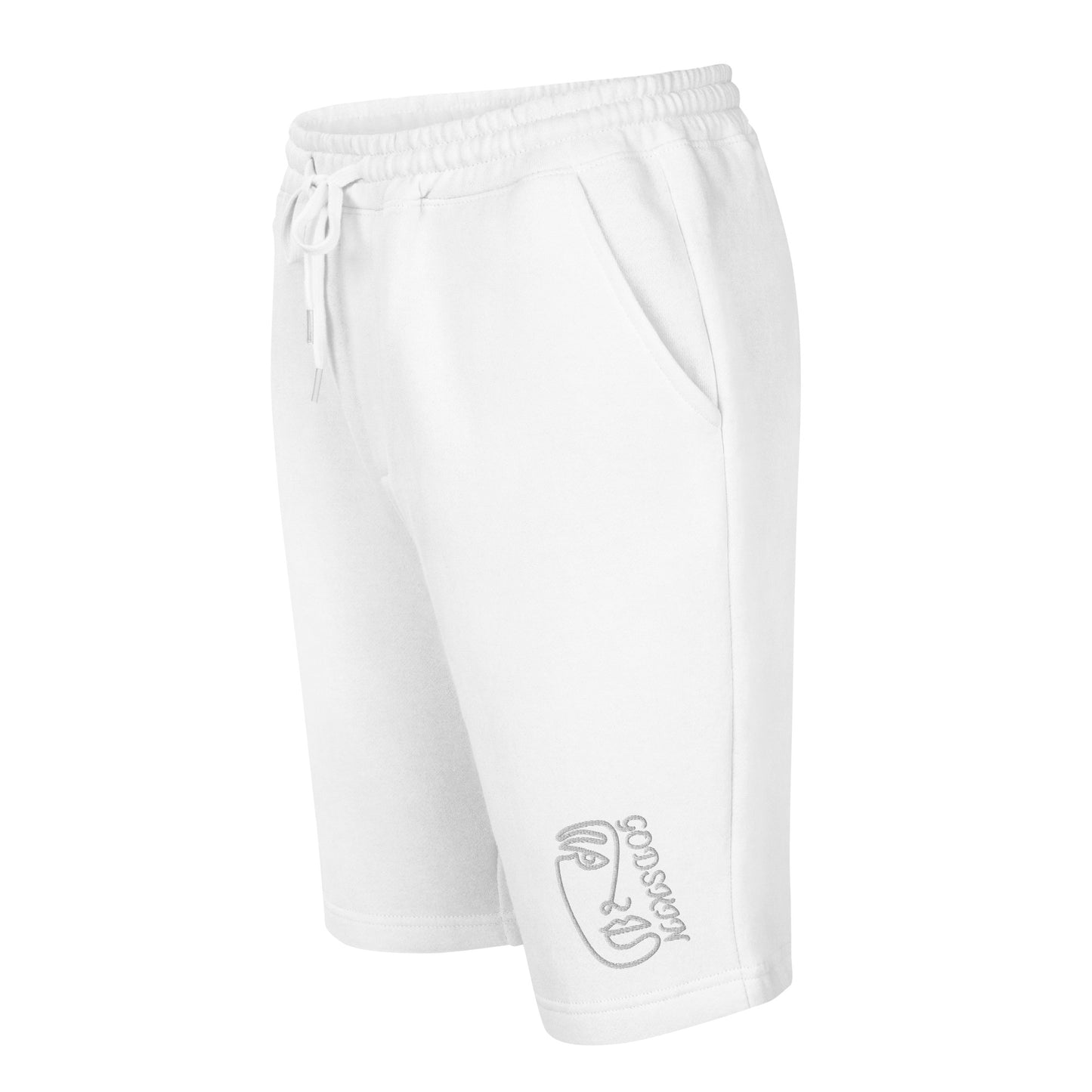 Godskin Embroidered Custom Men's Fleece Shorts