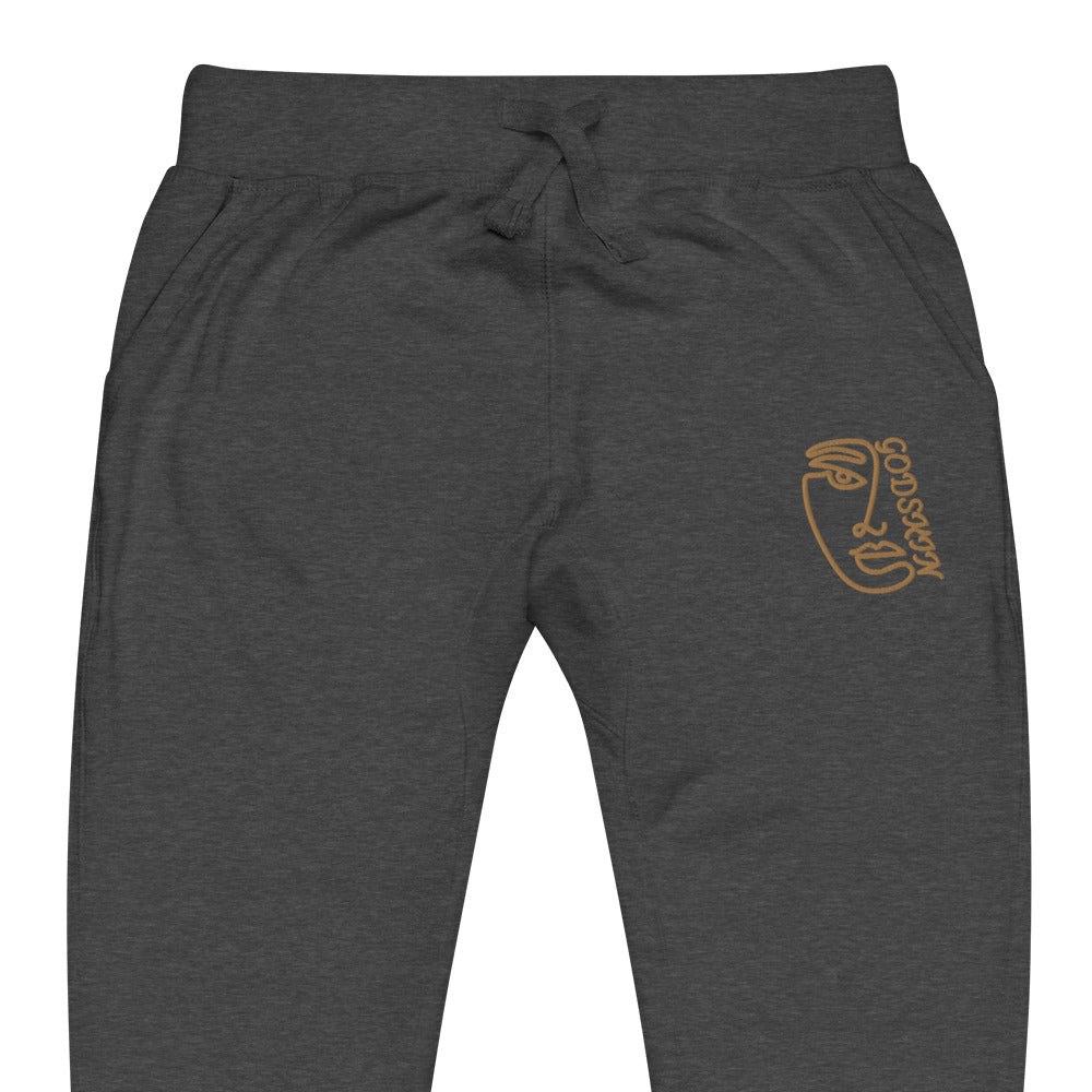 Godskin Embroidered Custom Fleece Sweatpants