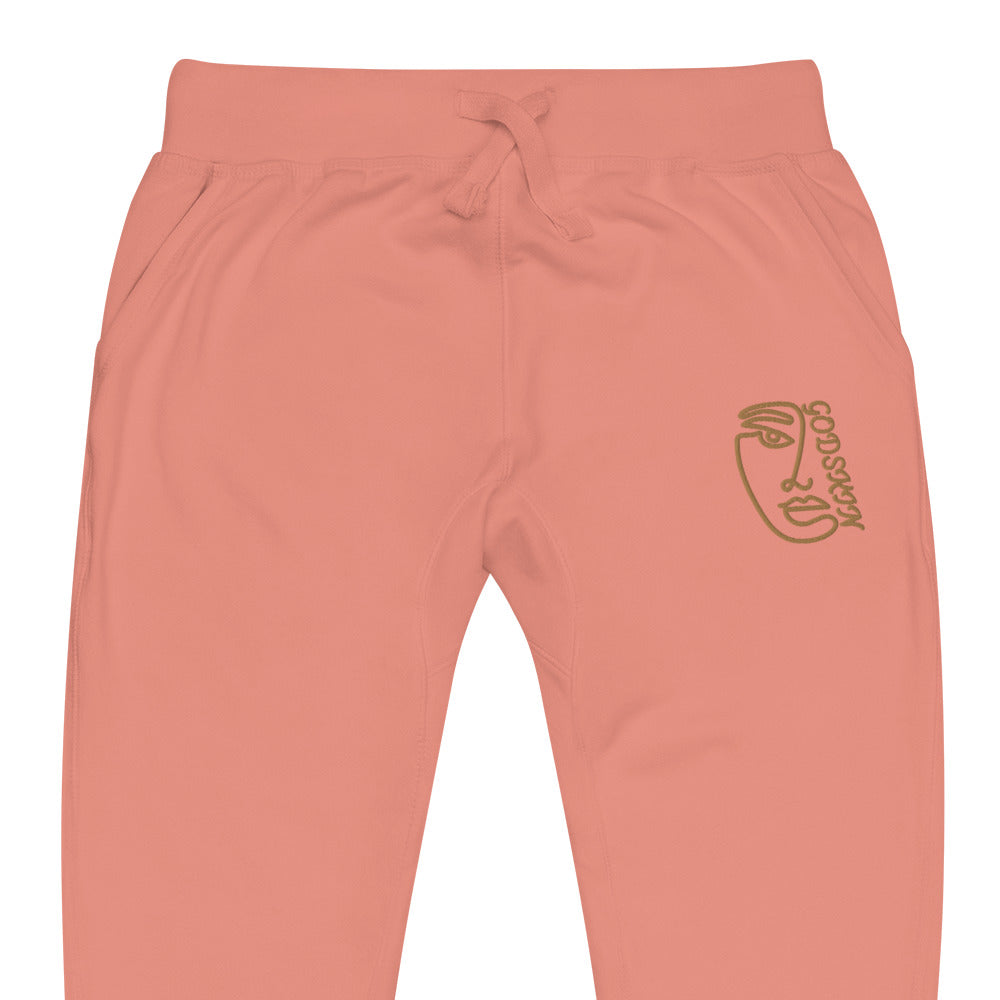 Godskin Embroidered Custom Fleece Sweatpants