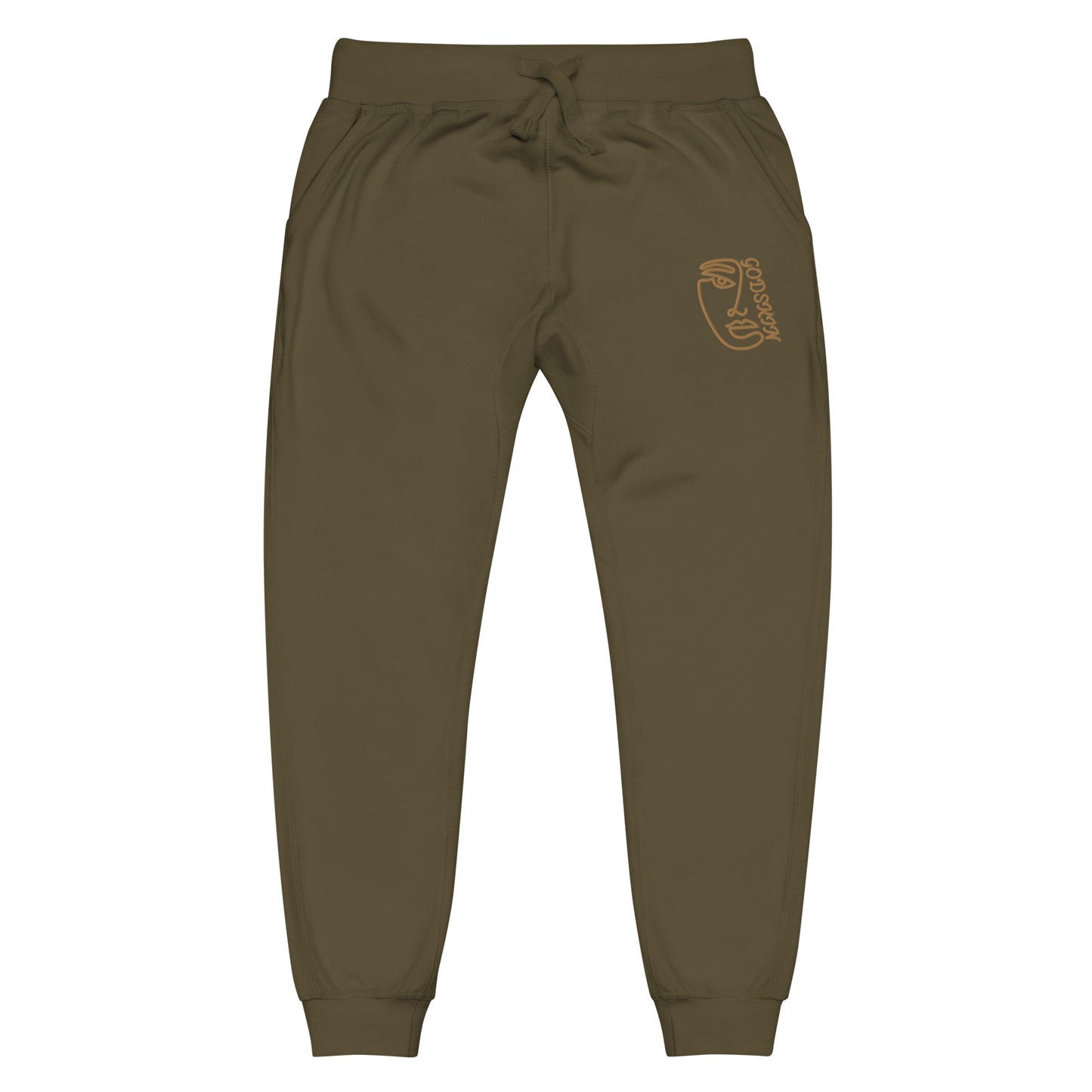 Godskin Embroidered Custom Fleece Sweatpants