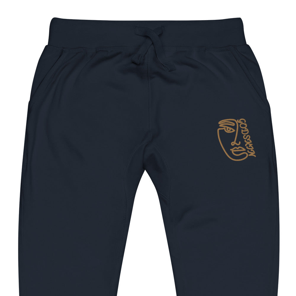 Godskin Embroidered Custom Fleece Sweatpants
