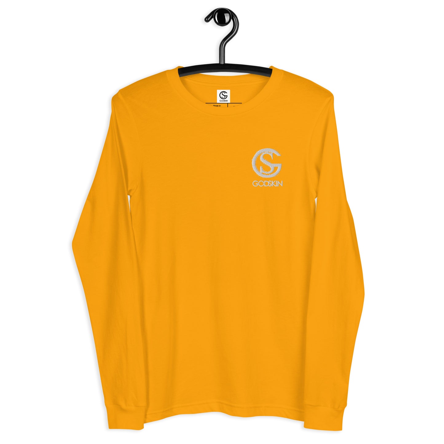Godskin Embroidered Logo Long Sleeve Tee
