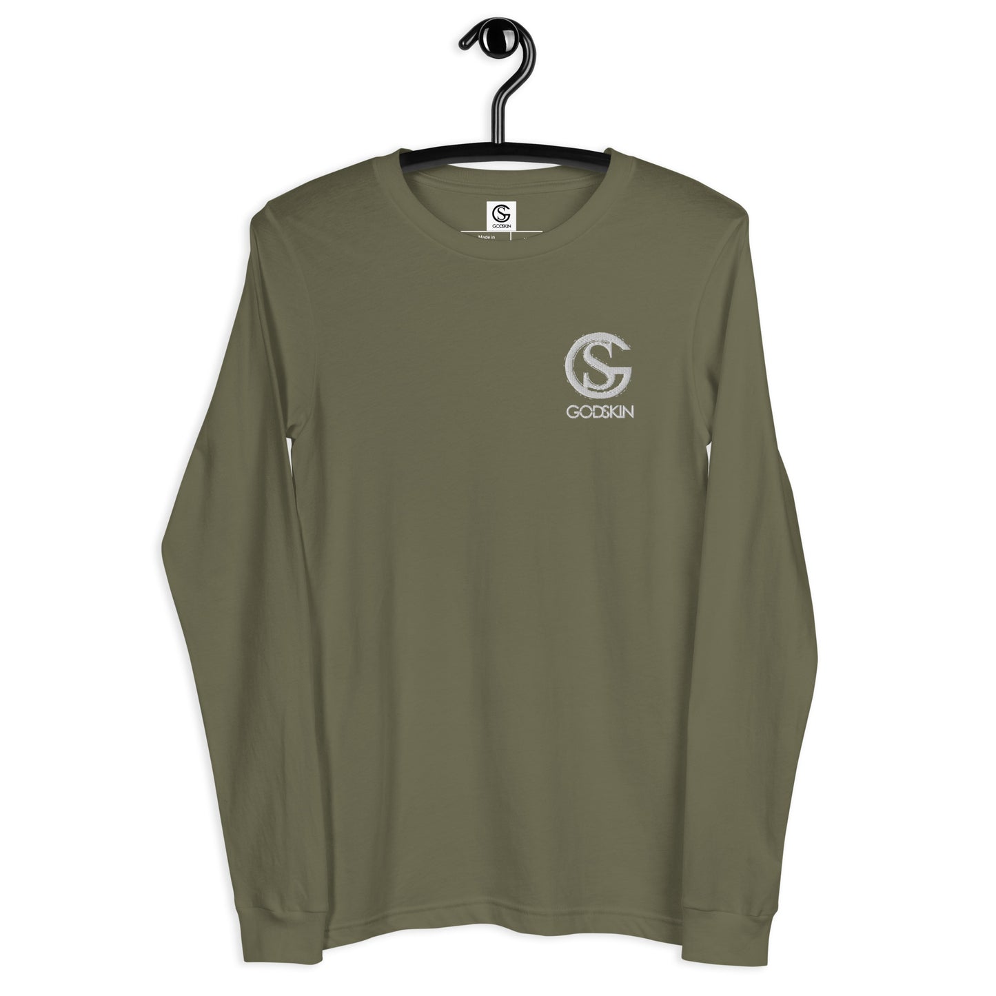 Godskin Embroidered Logo Long Sleeve Tee