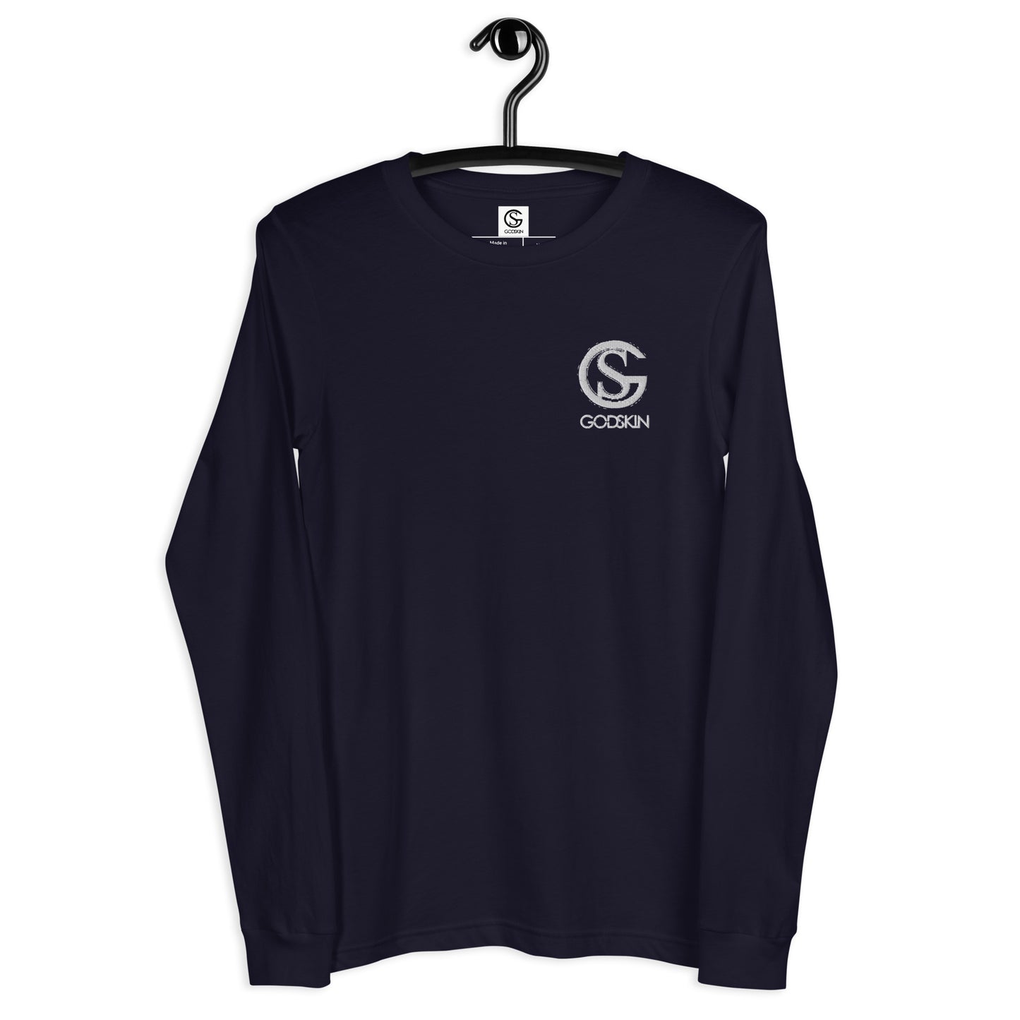 Godskin Embroidered Logo Long Sleeve Tee