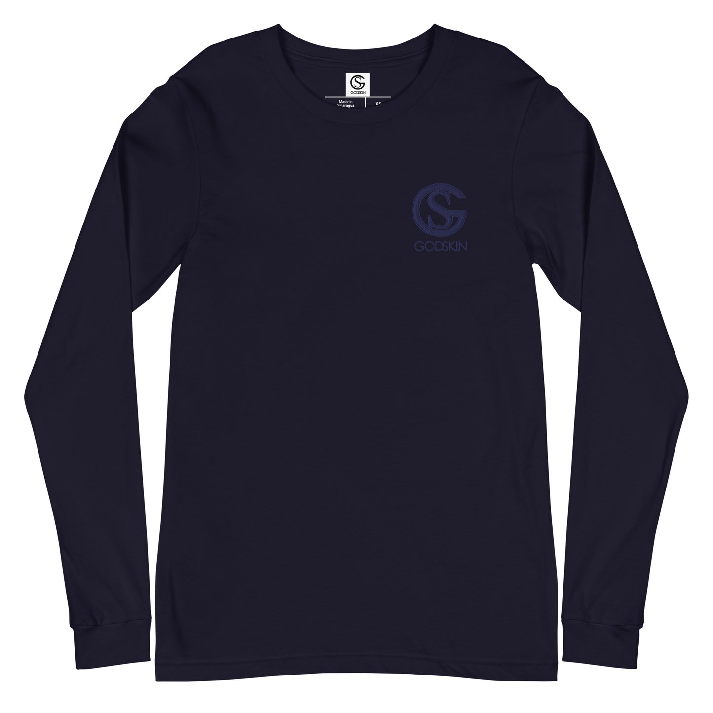 Godskin Embroidered Logo Long Sleeve Tee