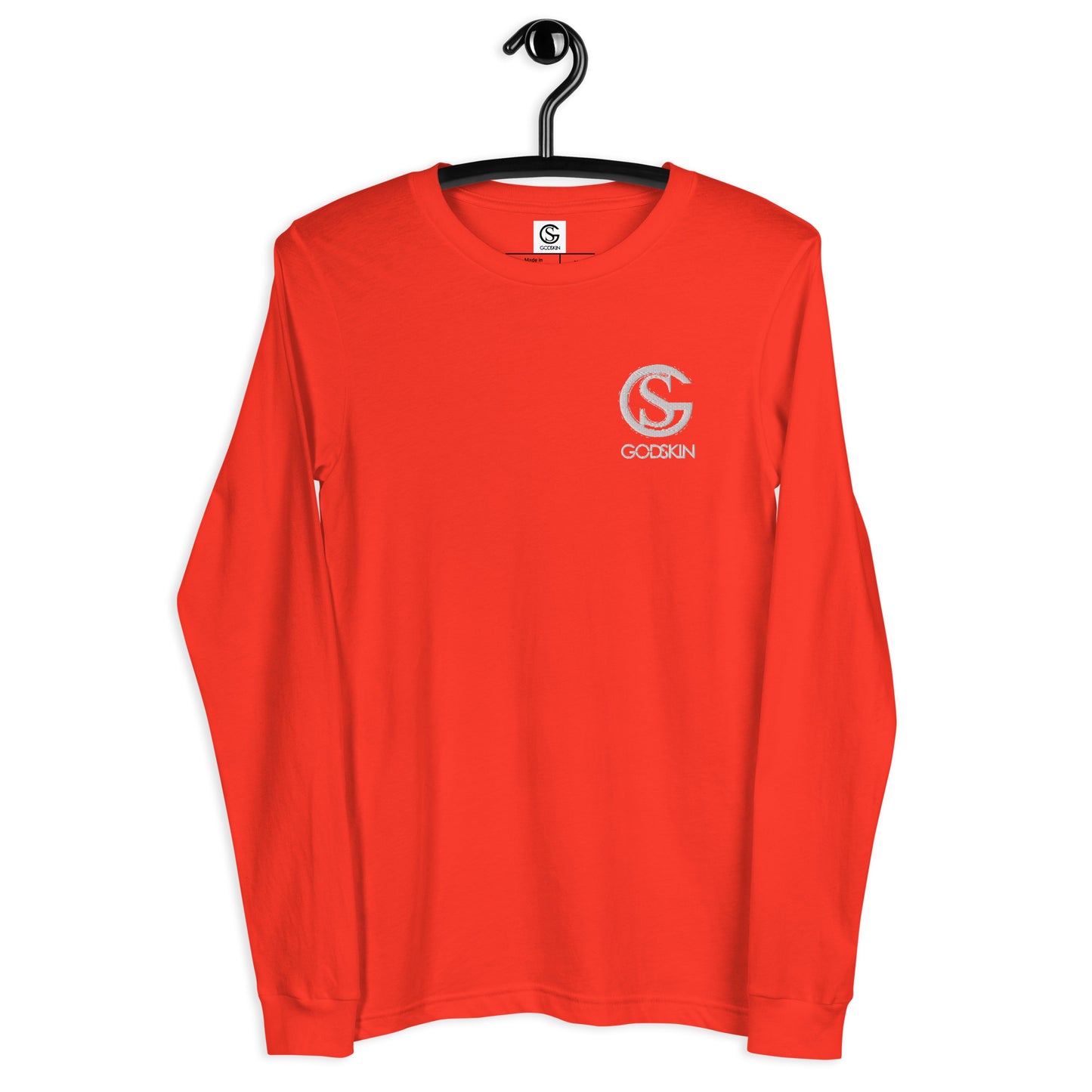 Godskin Embroidered Logo Long Sleeve Tee