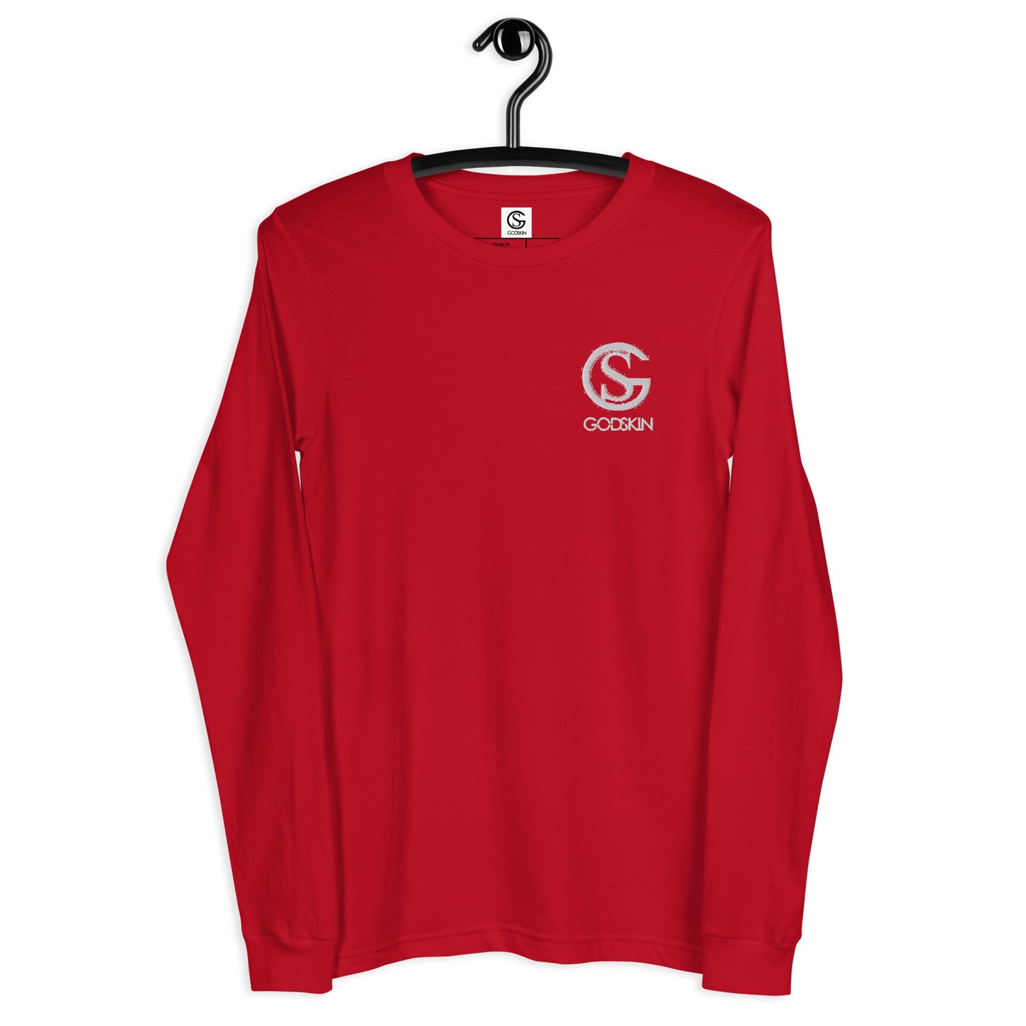 Godskin Embroidered Logo Long Sleeve Tee