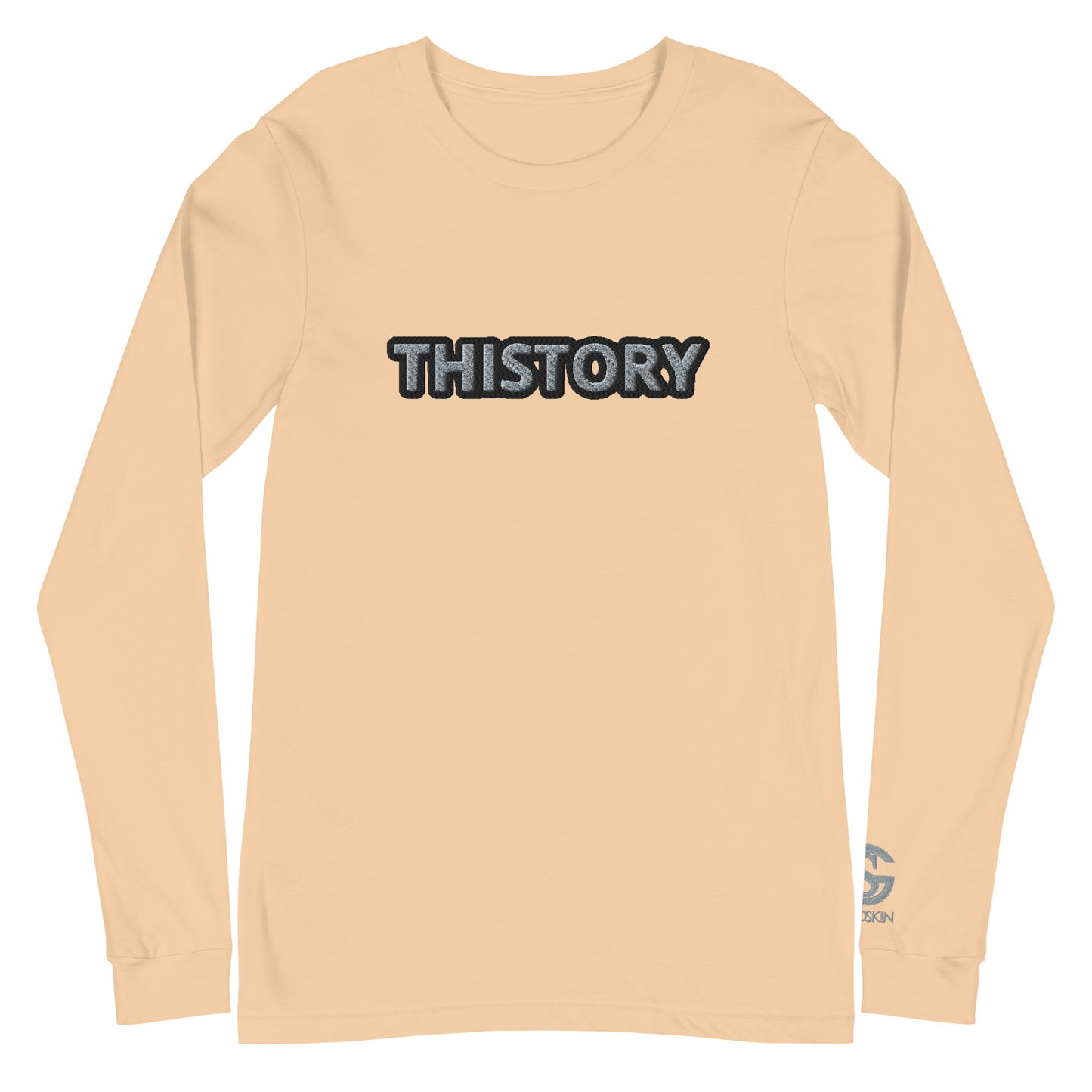 Godskin Embroidered Custom Long Sleeve Tee