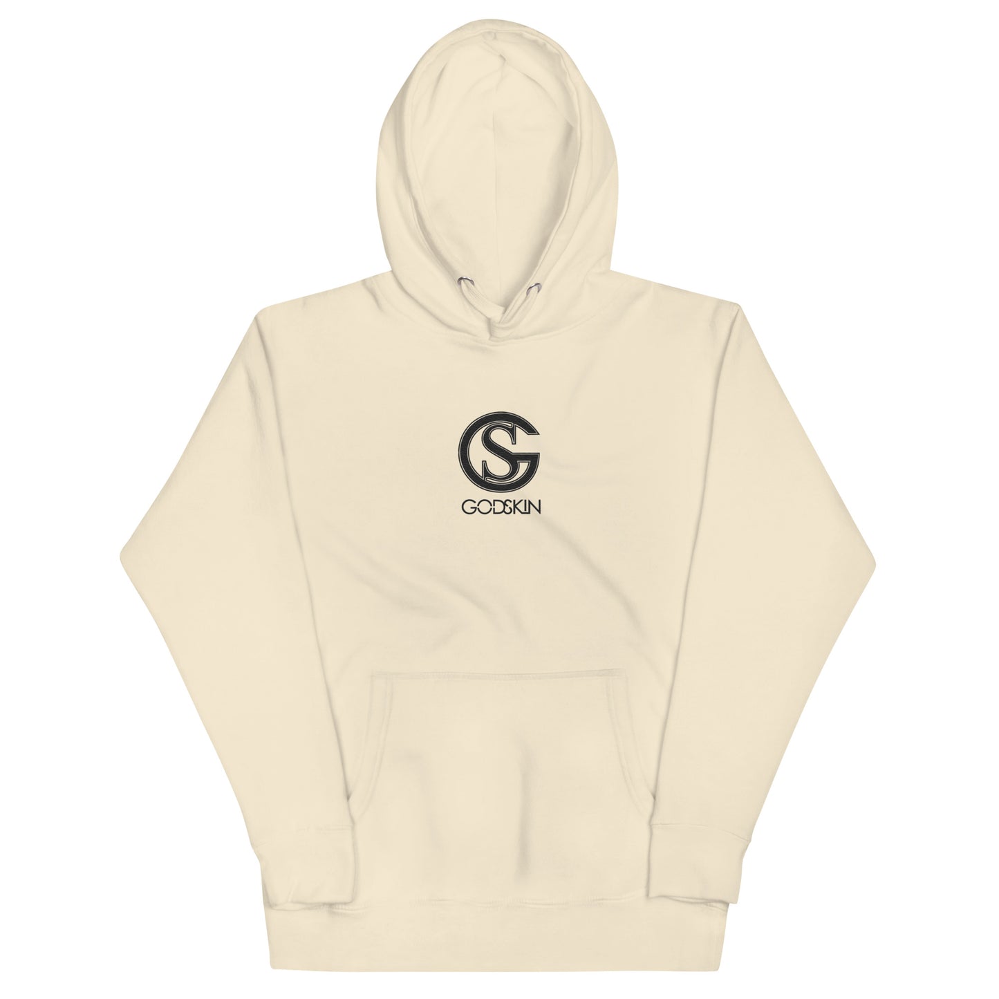Godskin Custom Embroidered Logo(Black) Hoodie
