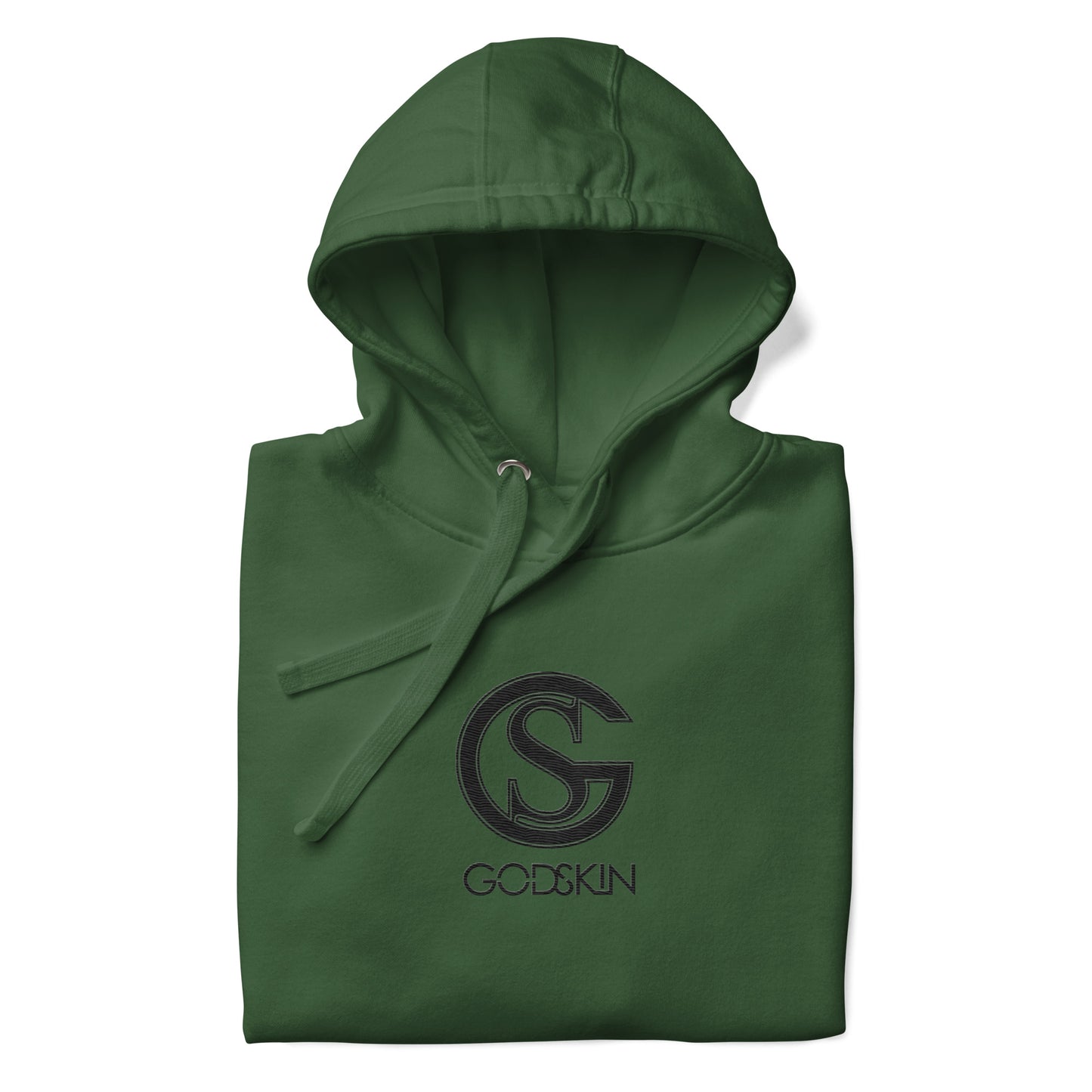 Godskin Custom Embroidered Logo(Black) Hoodie