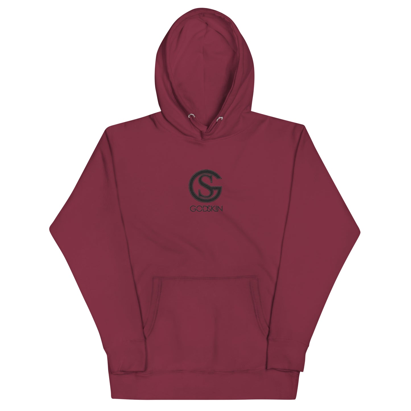 Godskin Custom Embroidered Logo(Black) Hoodie
