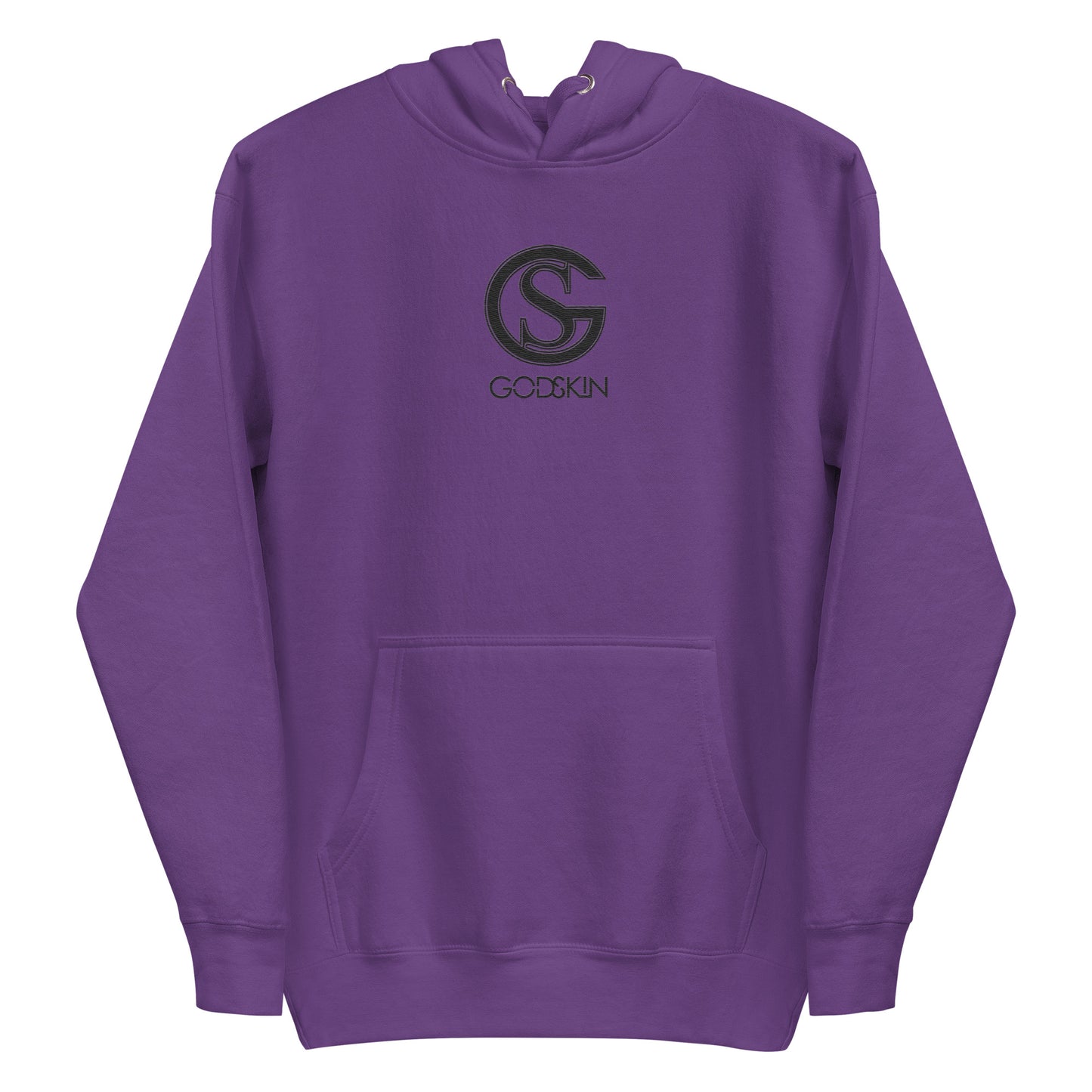 Godskin Custom Embroidered Logo(Black) Hoodie