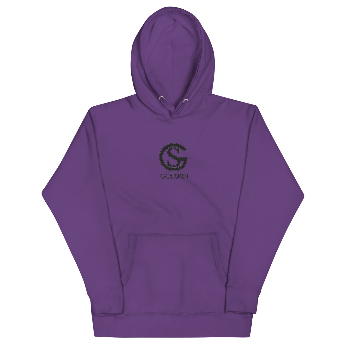 Godskin Custom Embroidered Logo(Black) Hoodie