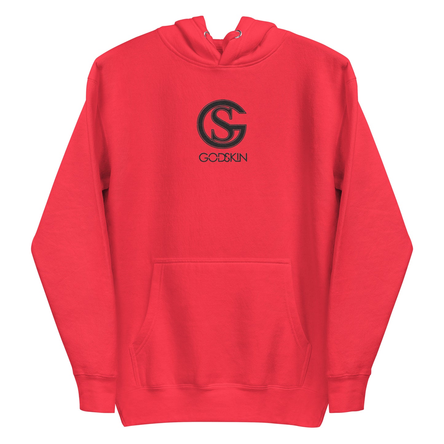 Godskin Custom Embroidered Logo(Black) Hoodie