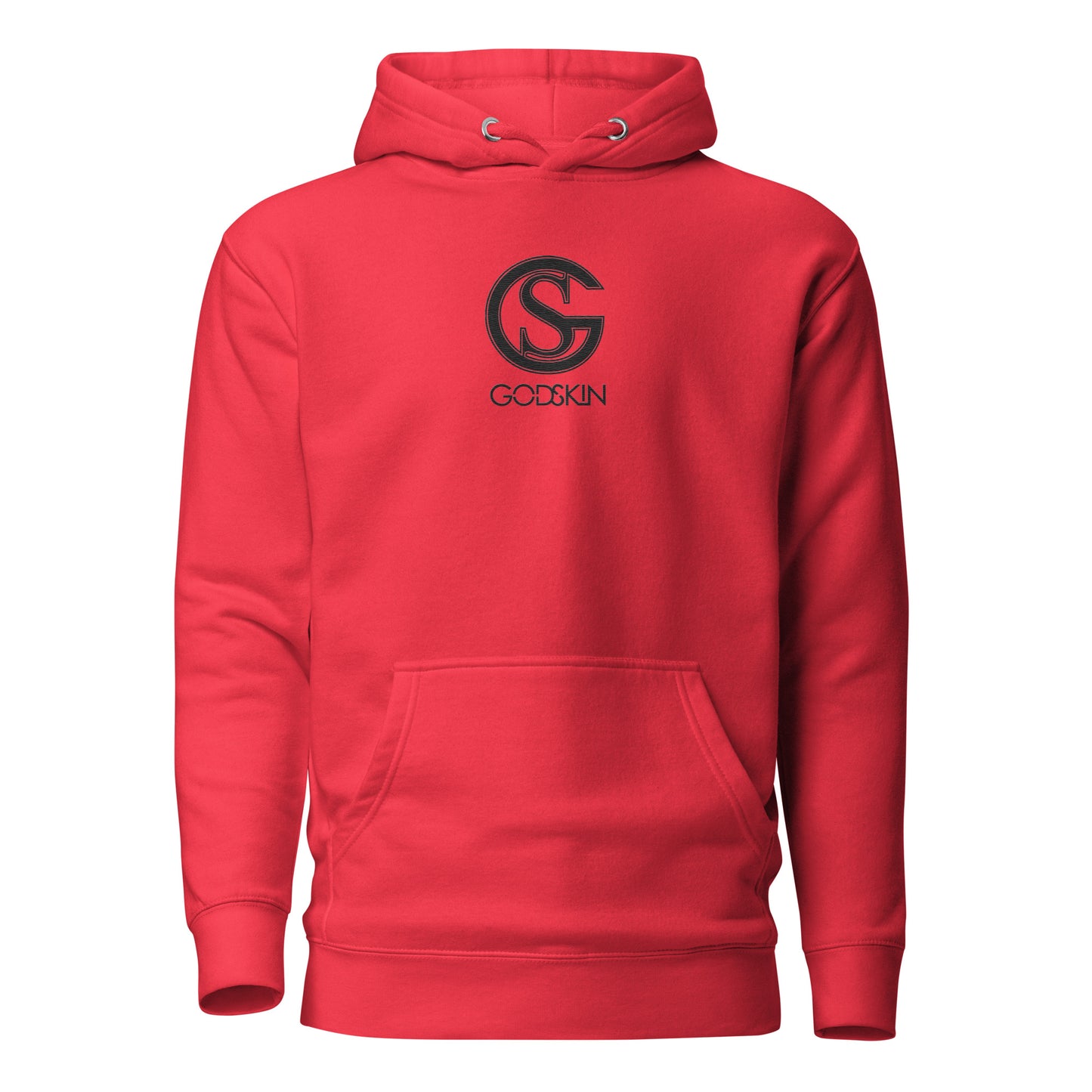 Godskin Custom Embroidered Logo(Black) Hoodie