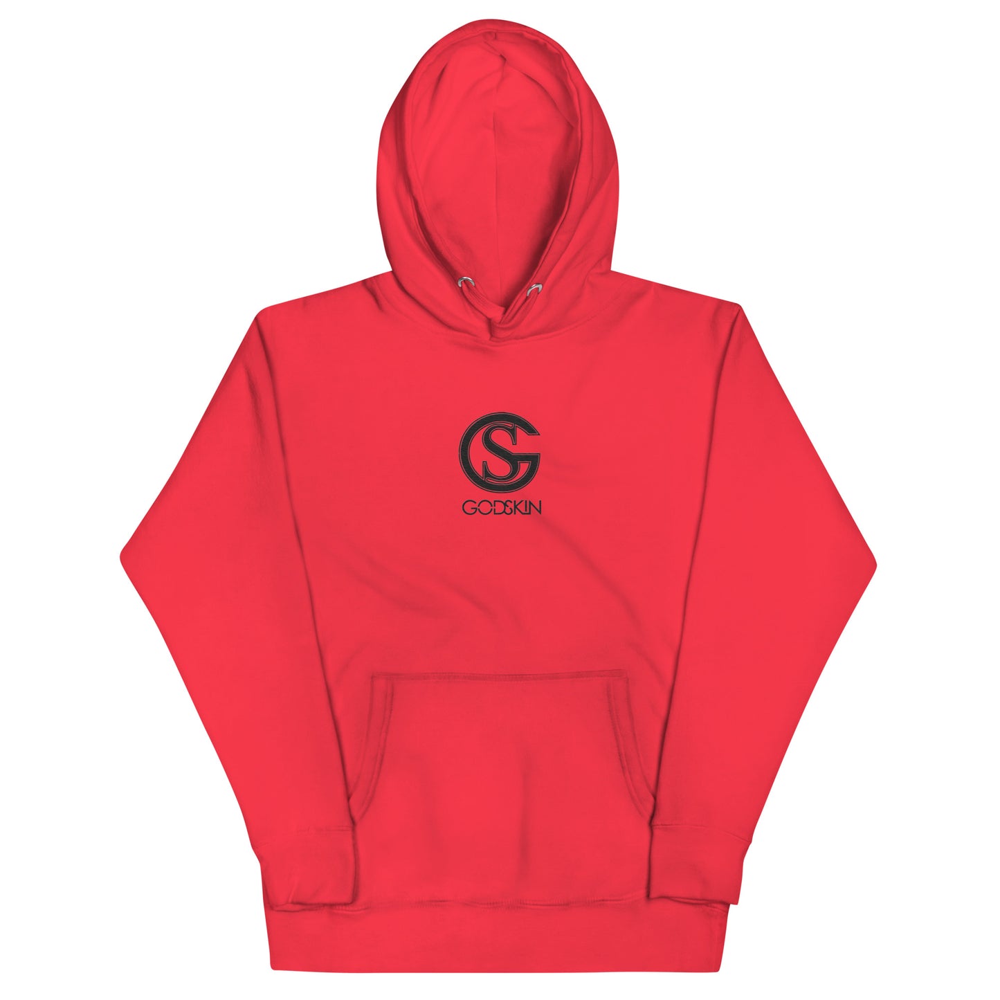 Godskin Custom Embroidered Logo(Black) Hoodie