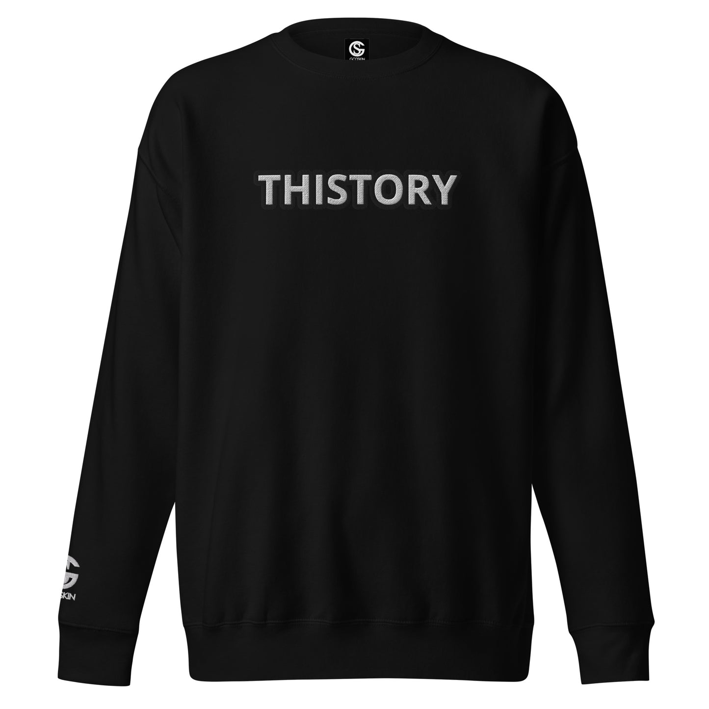 Godskin Embroidered Custom Premium Sweatshirt