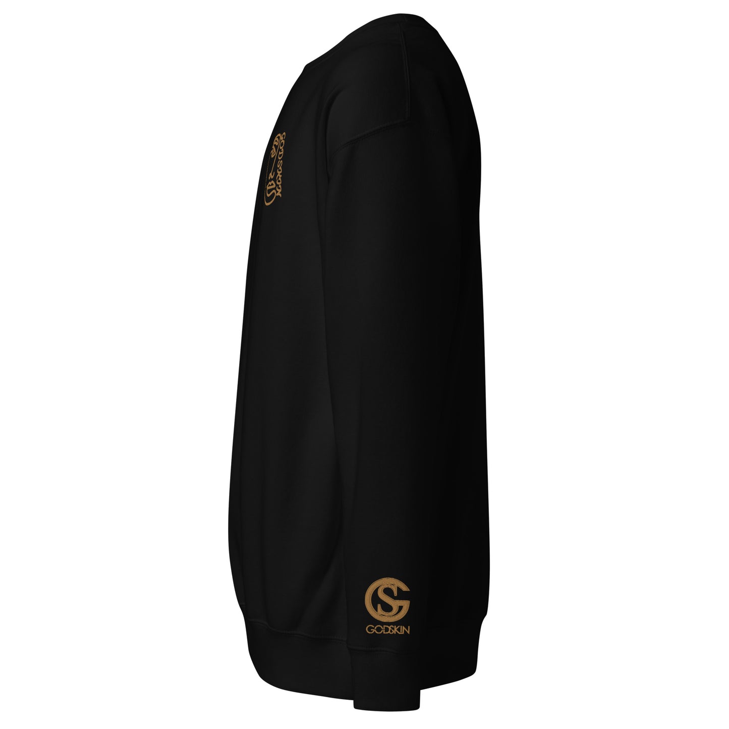 Godskin Embroidered Custom Premium Sweatshirt