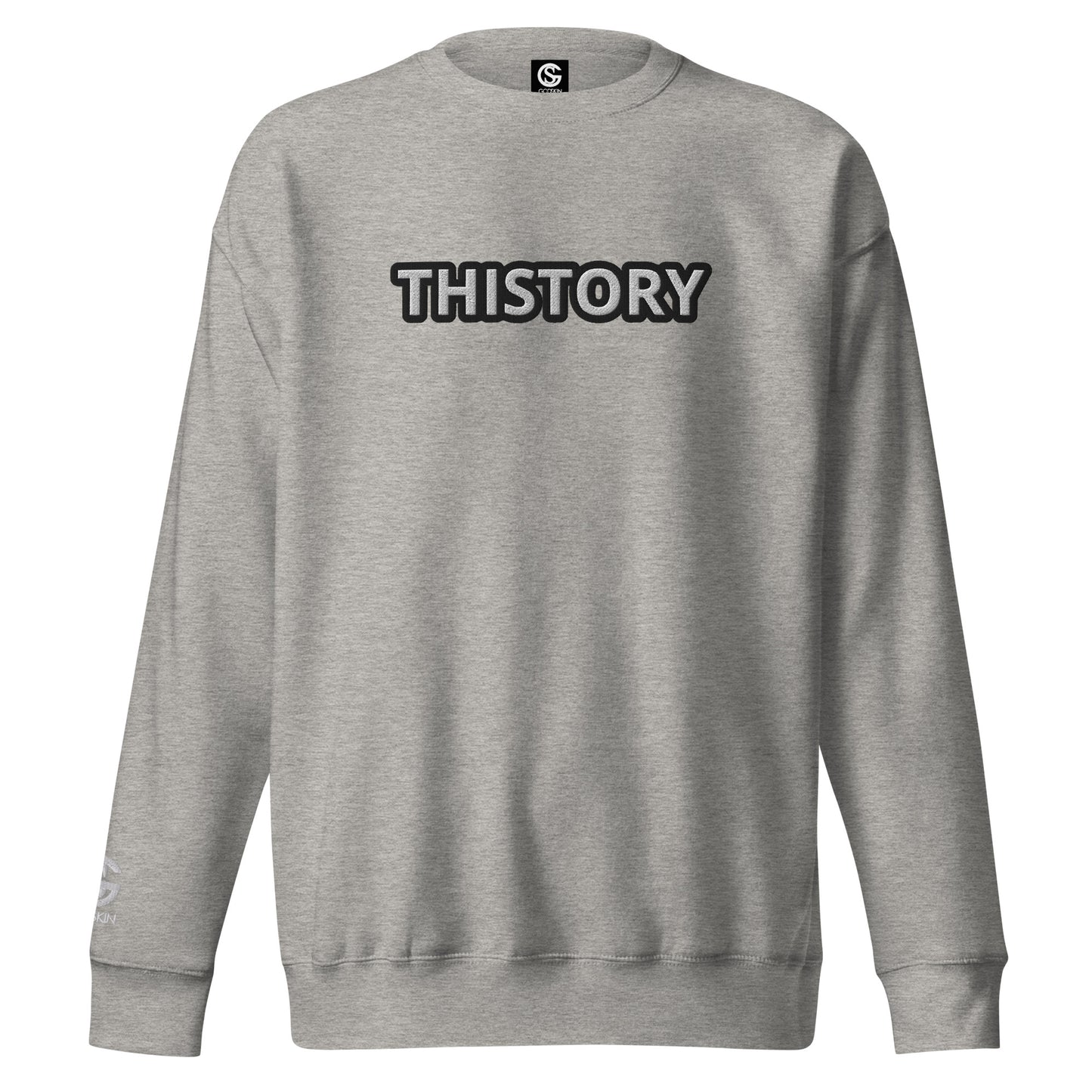 Godskin Embroidered Custom Premium Sweatshirt
