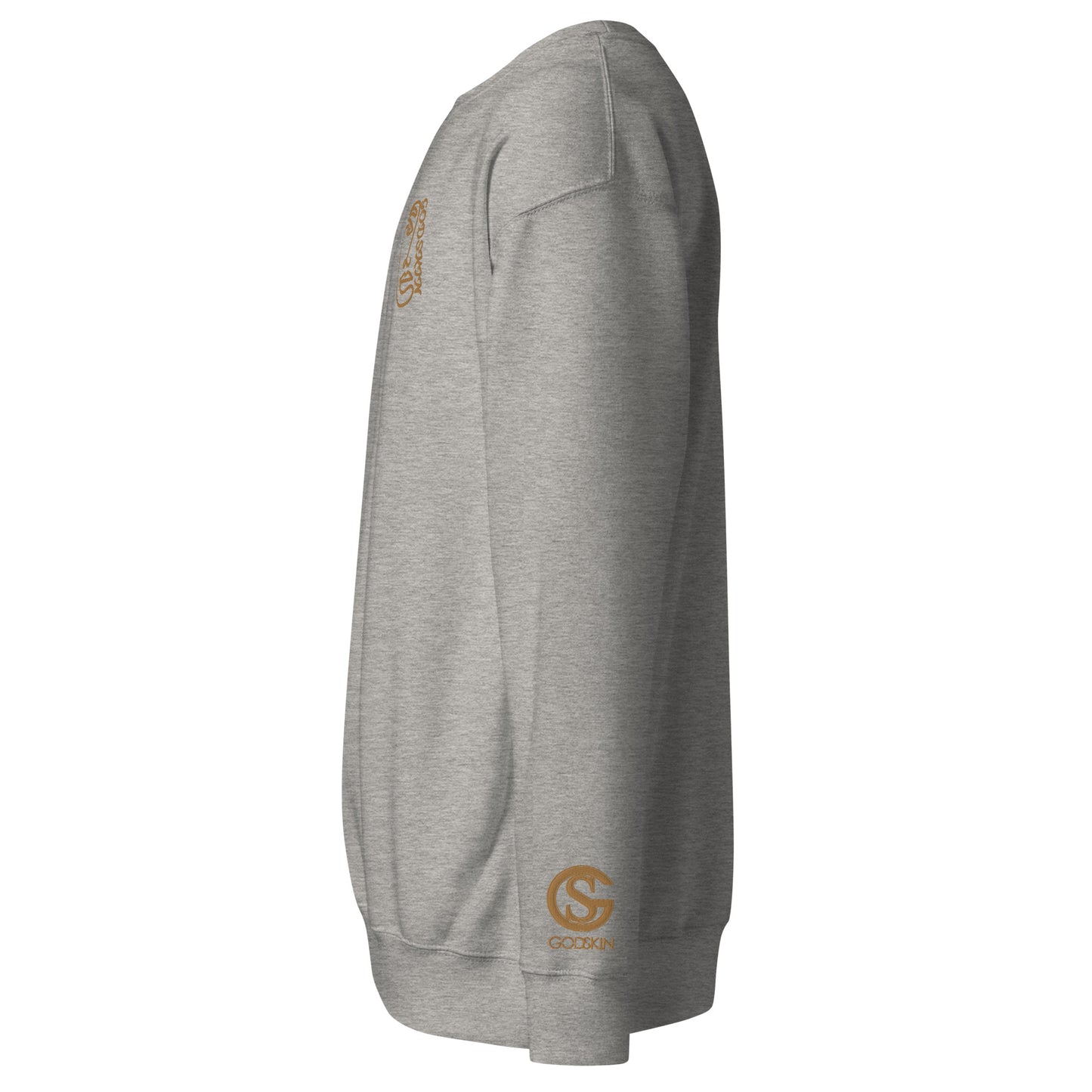 Godskin Embroidered Custom Premium Sweatshirt
