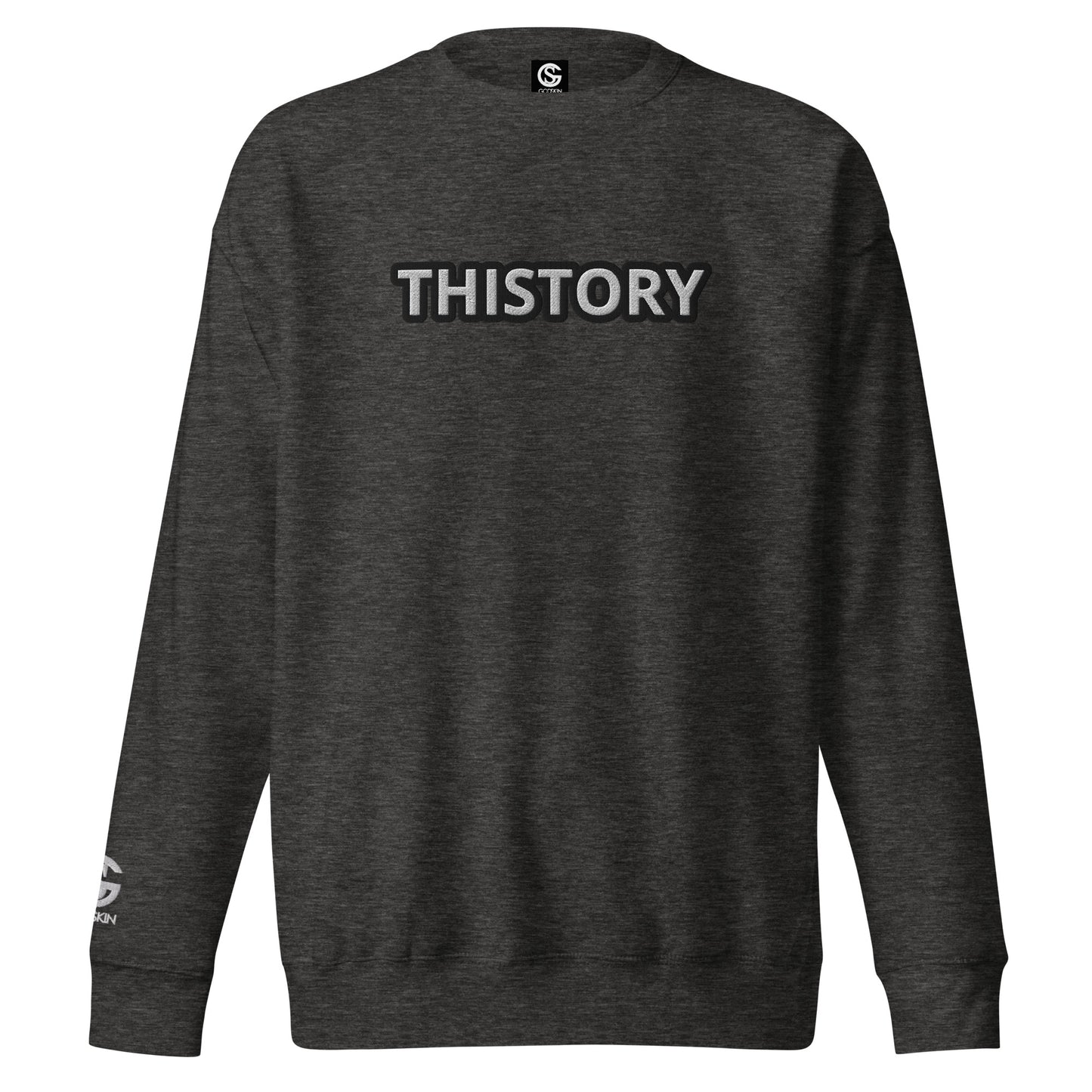 Godskin Embroidered Custom Premium Sweatshirt
