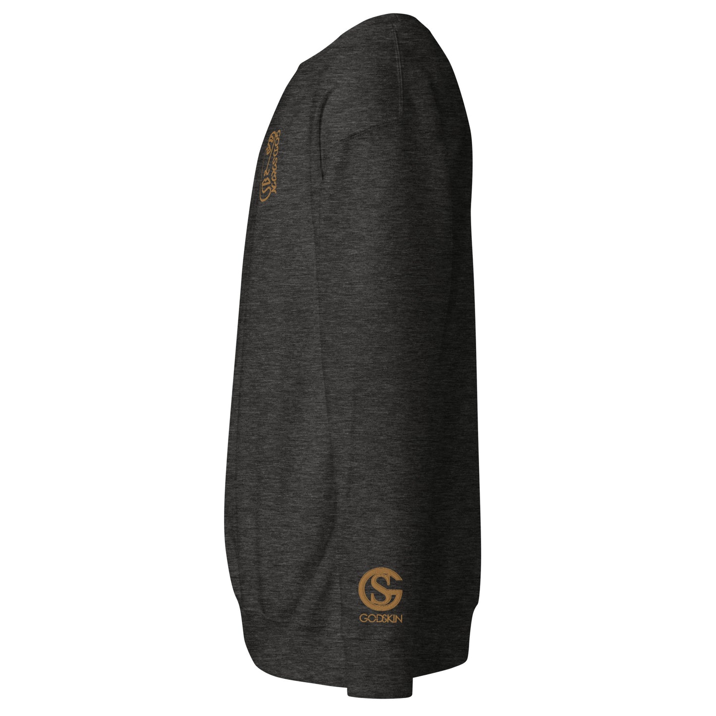 Godskin Embroidered Custom Premium Sweatshirt