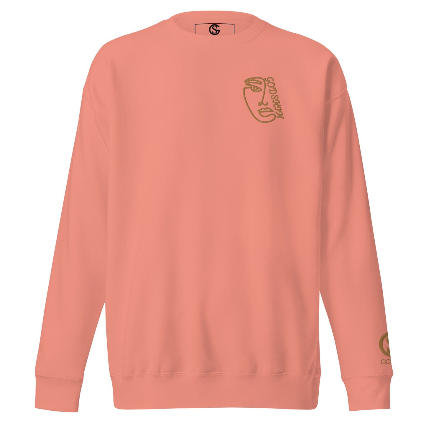 Godskin Embroidered Custom Premium Sweatshirt