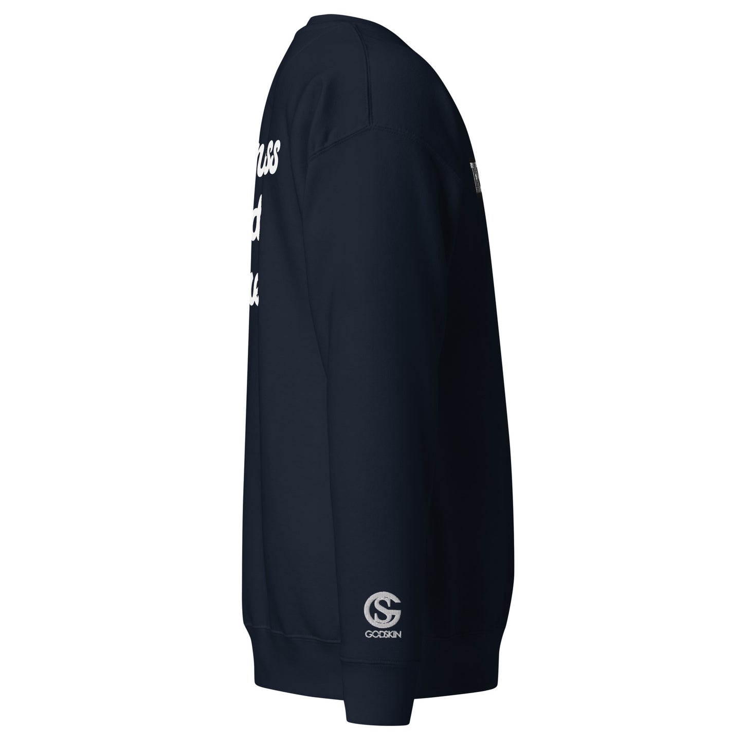 Godskin Embroidered Custom Premium Sweatshirt