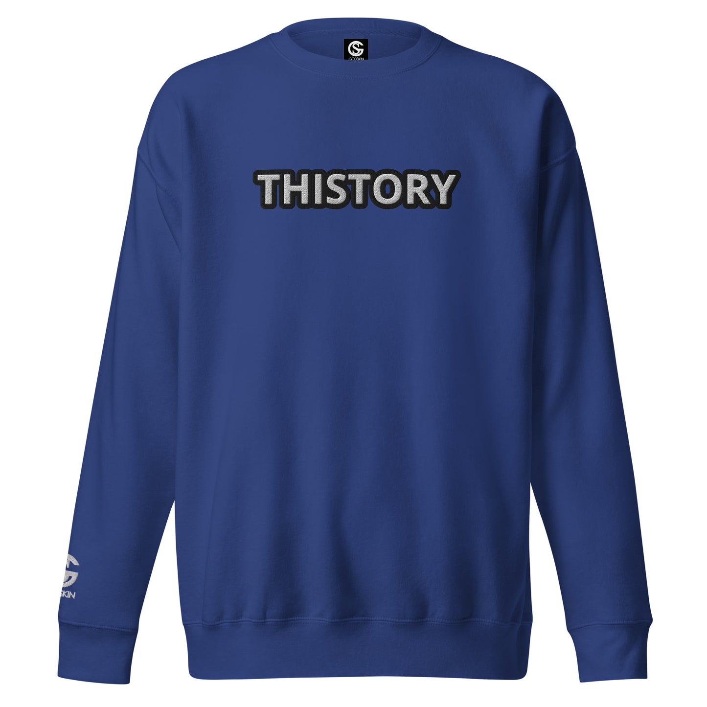 Godskin Embroidered Custom Premium Sweatshirt