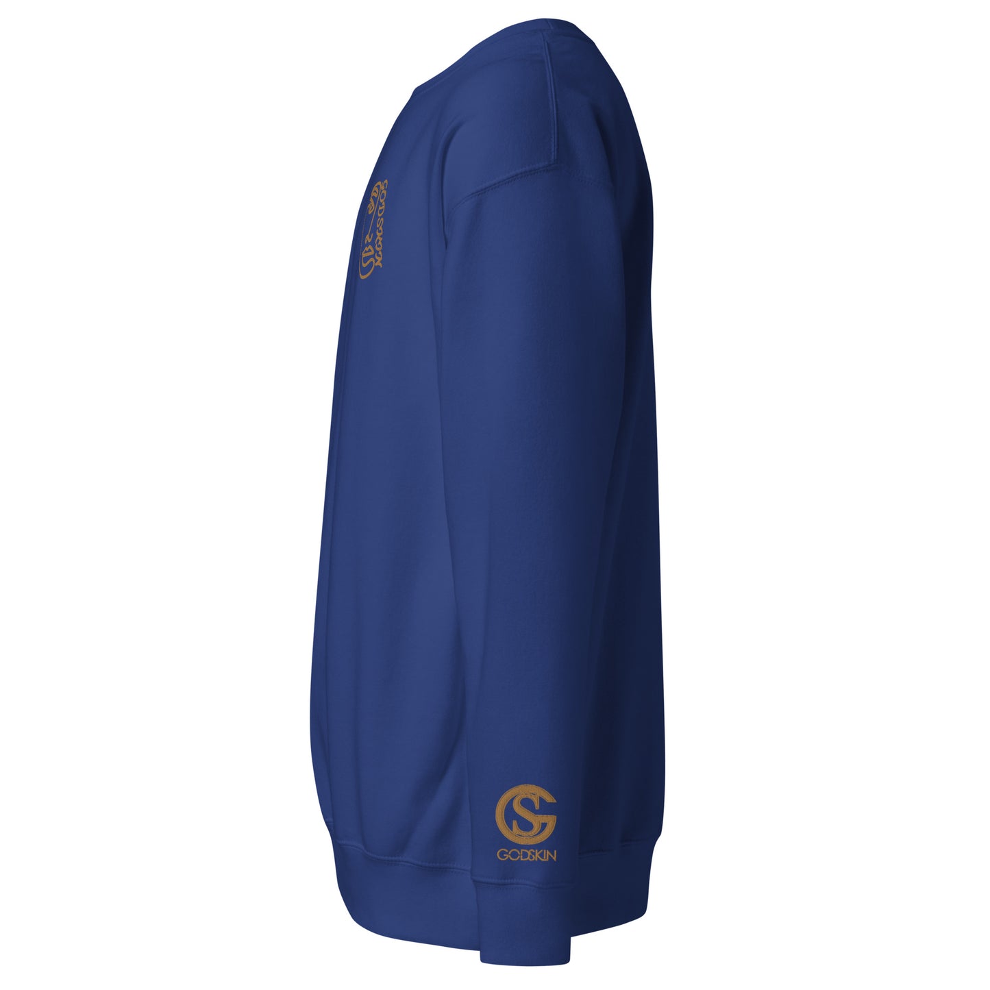 Godskin Embroidered Custom Premium Sweatshirt
