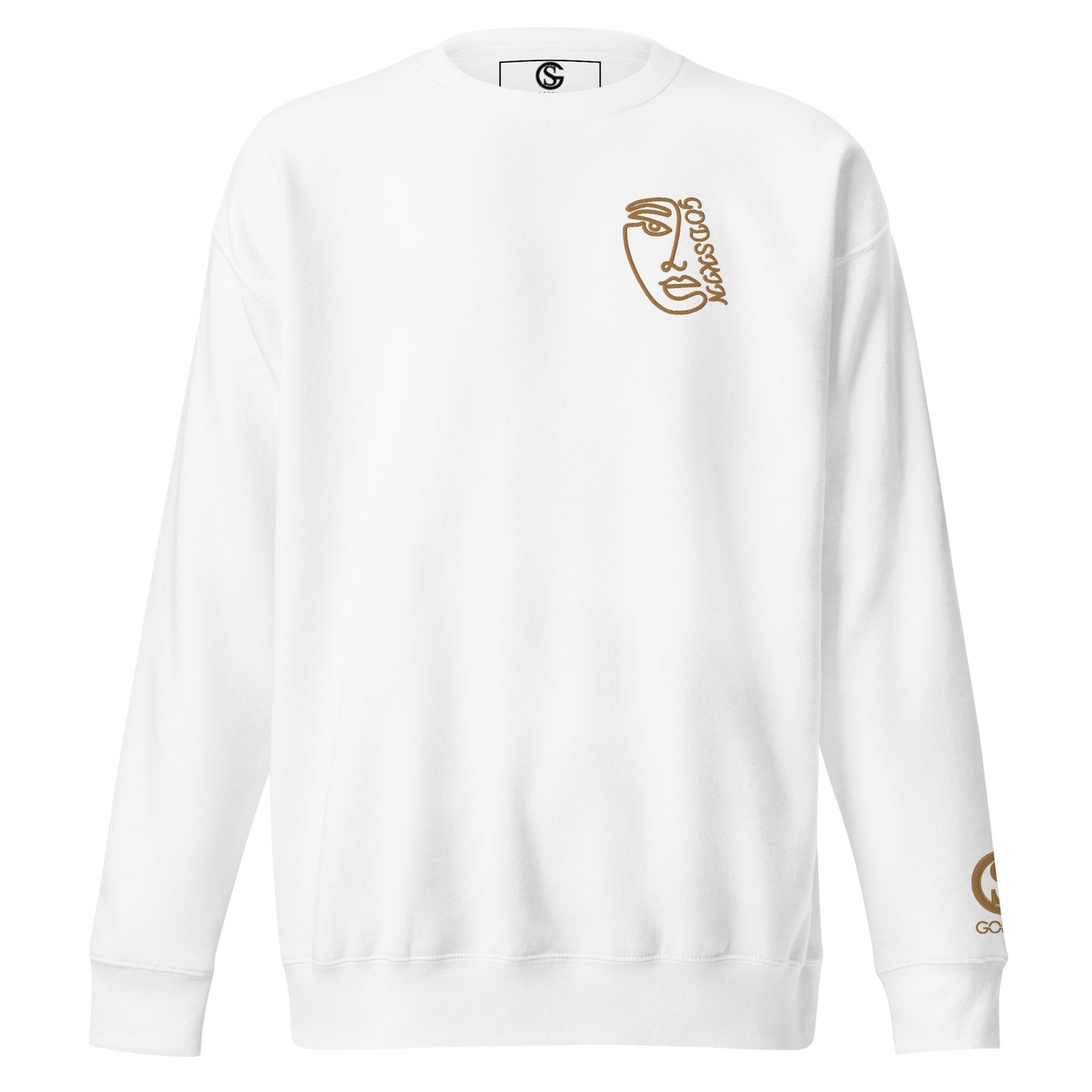 Godskin Embroidered Custom Premium Sweatshirt