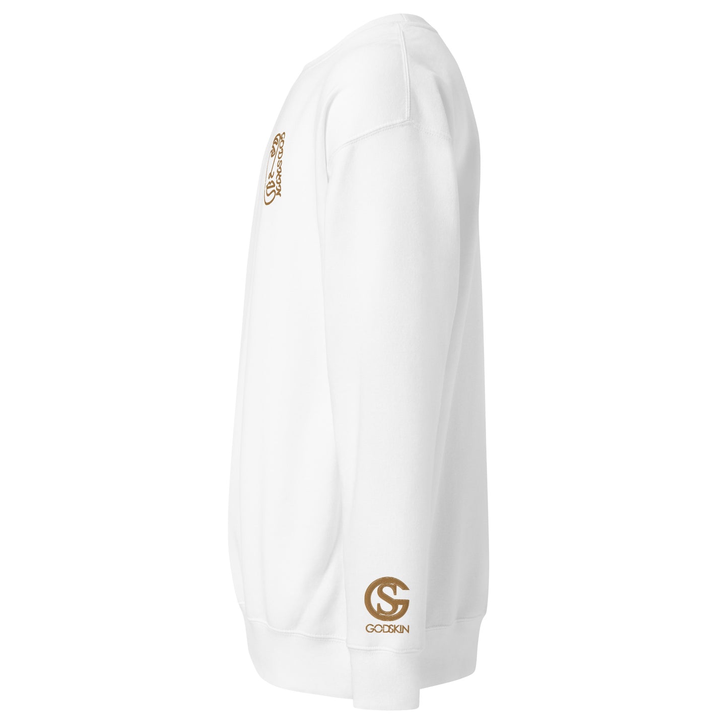 Godskin Embroidered Custom Premium Sweatshirt
