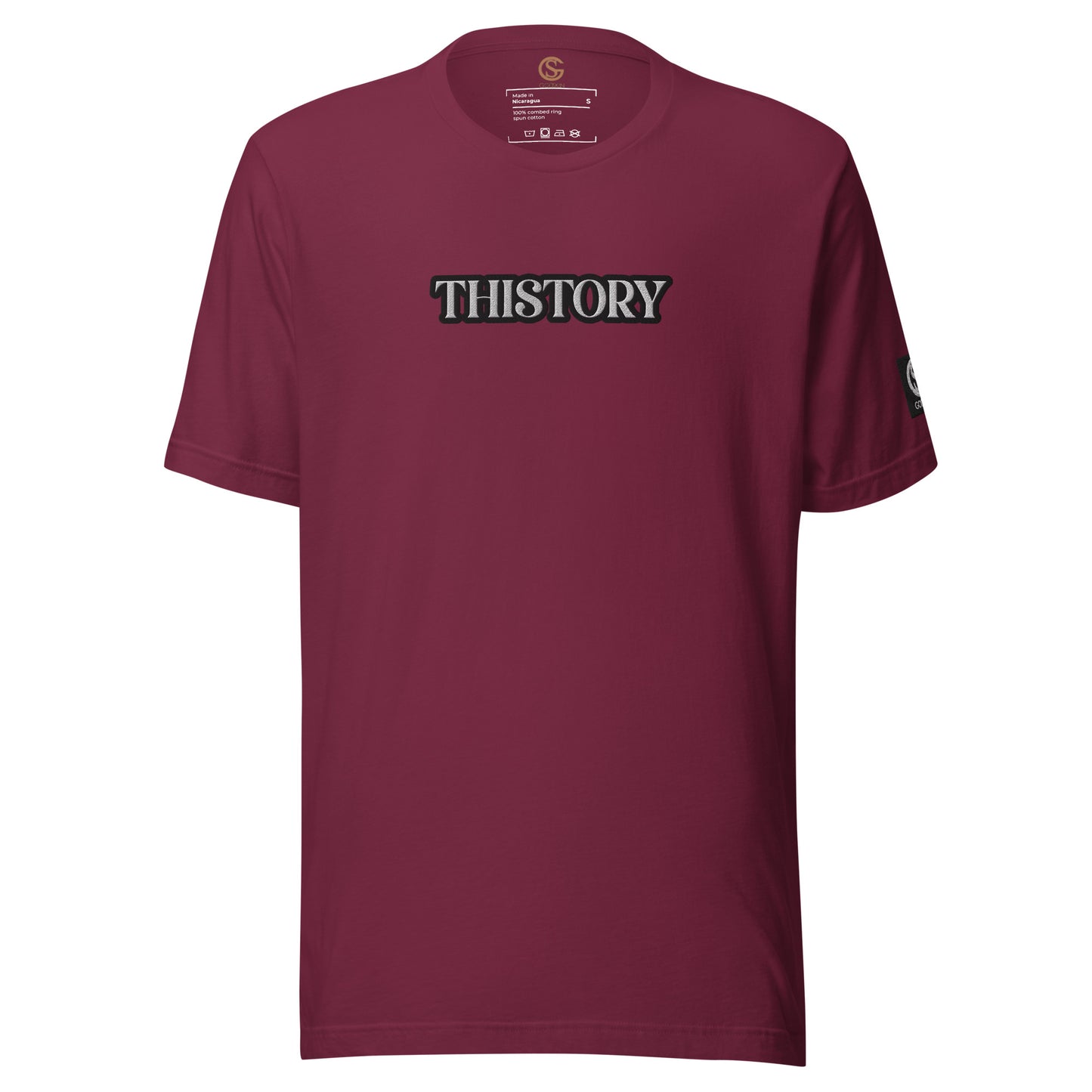 Godskin Embroidered Custom "Thistory" T-shirt