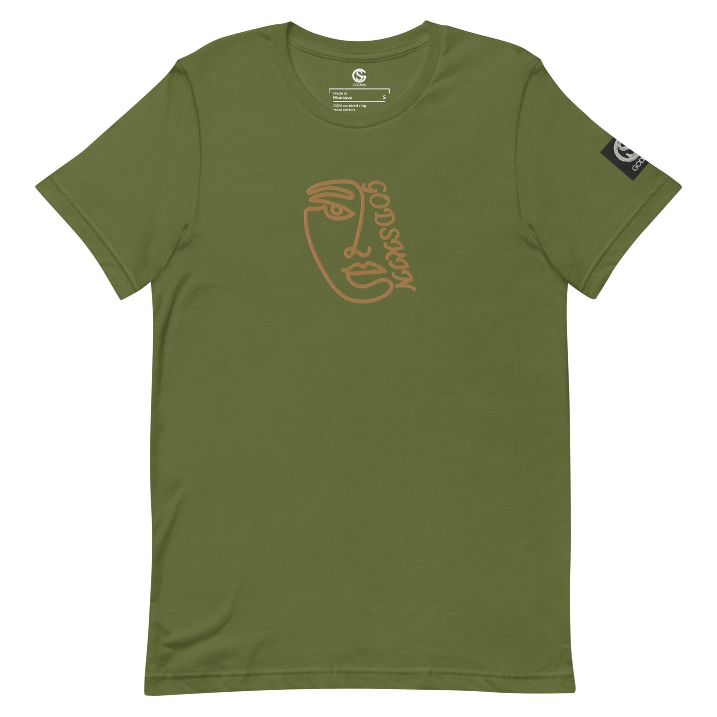 Godskin Embroidered Custom T-Shirt