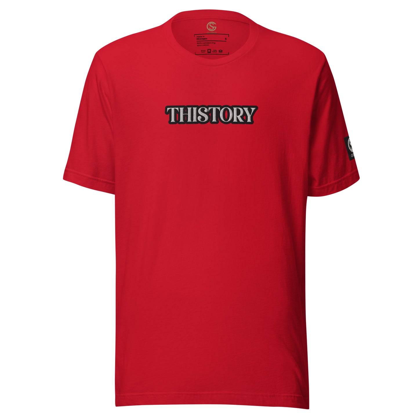 Godskin Embroidered Custom "Thistory" T-shirt