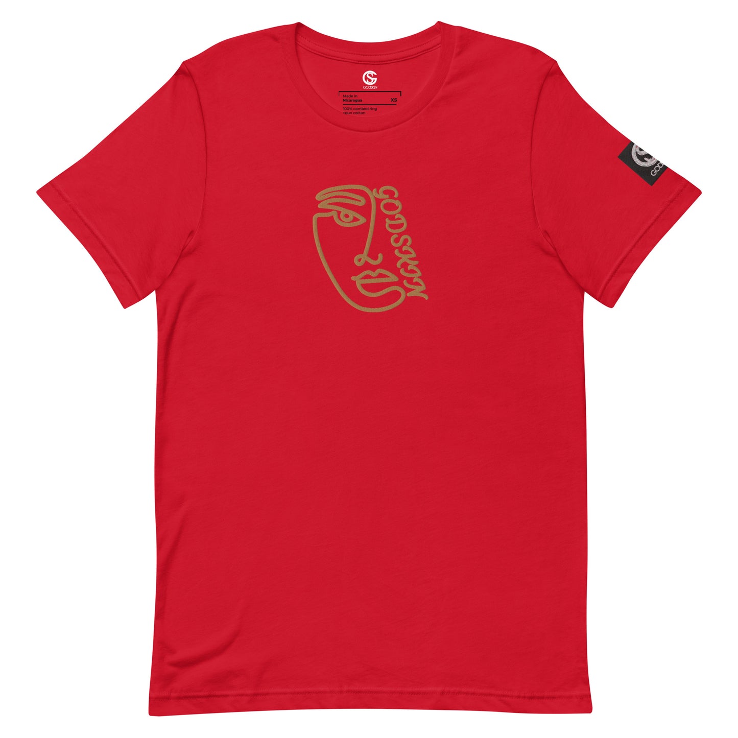 Godskin Embroidered Custom T-Shirt