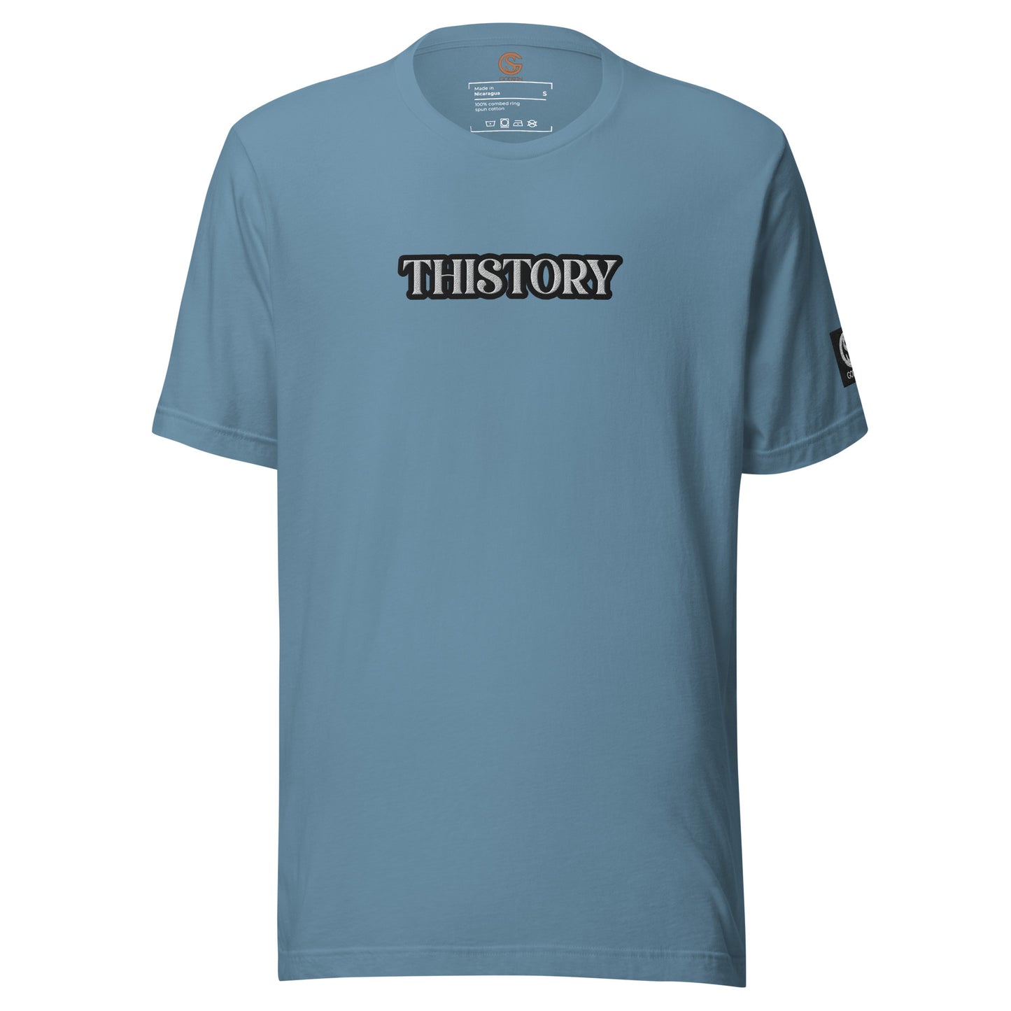 Godskin Embroidered Custom "Thistory" T-shirt