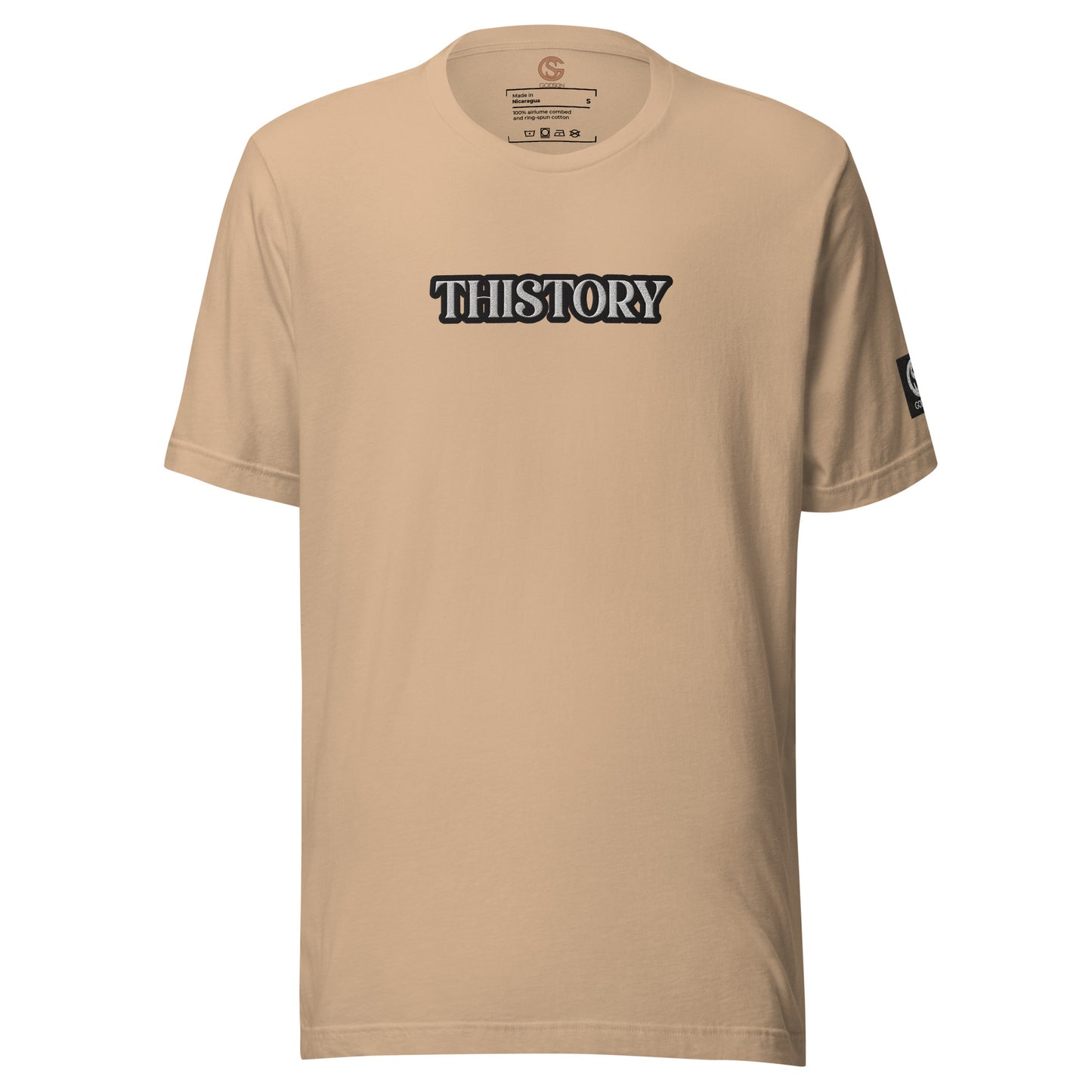 Godskin Embroidered Custom "Thistory" T-shirt