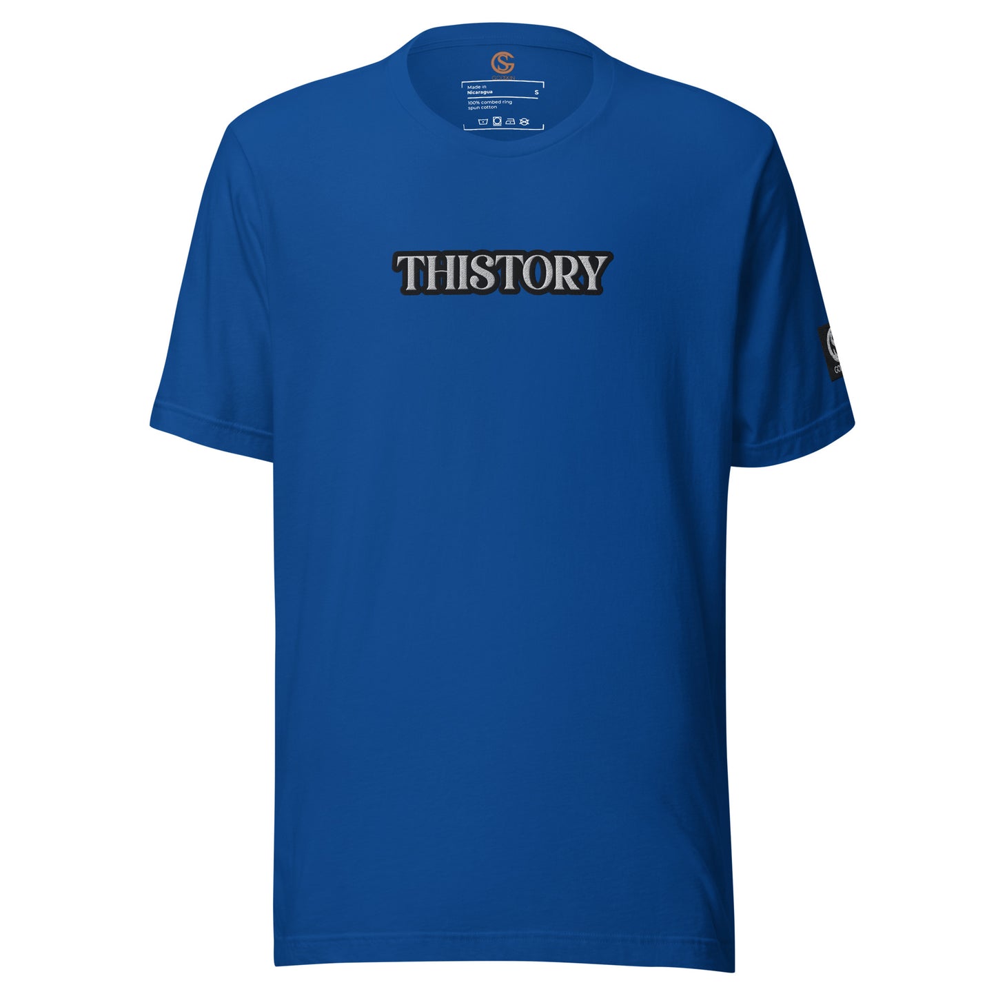 Godskin Embroidered Custom "Thistory" T-shirt