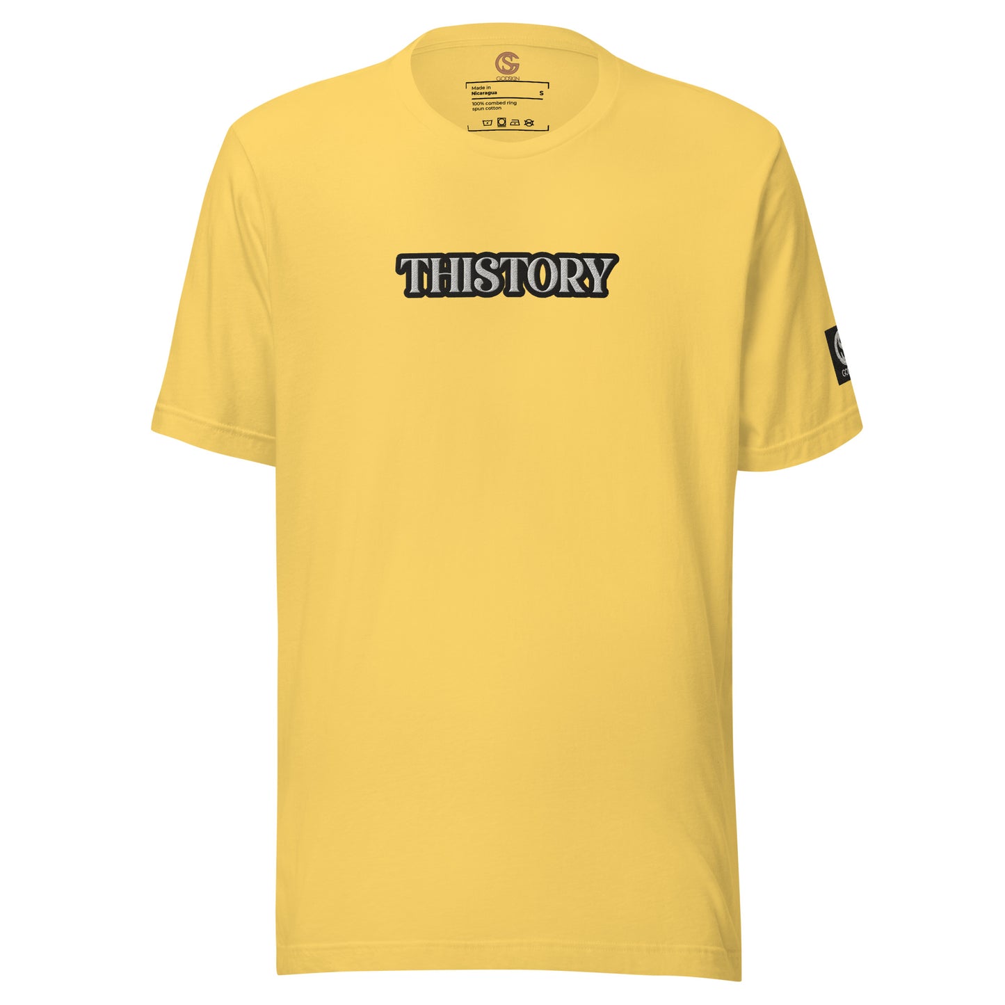 Godskin Embroidered Custom "Thistory" T-shirt