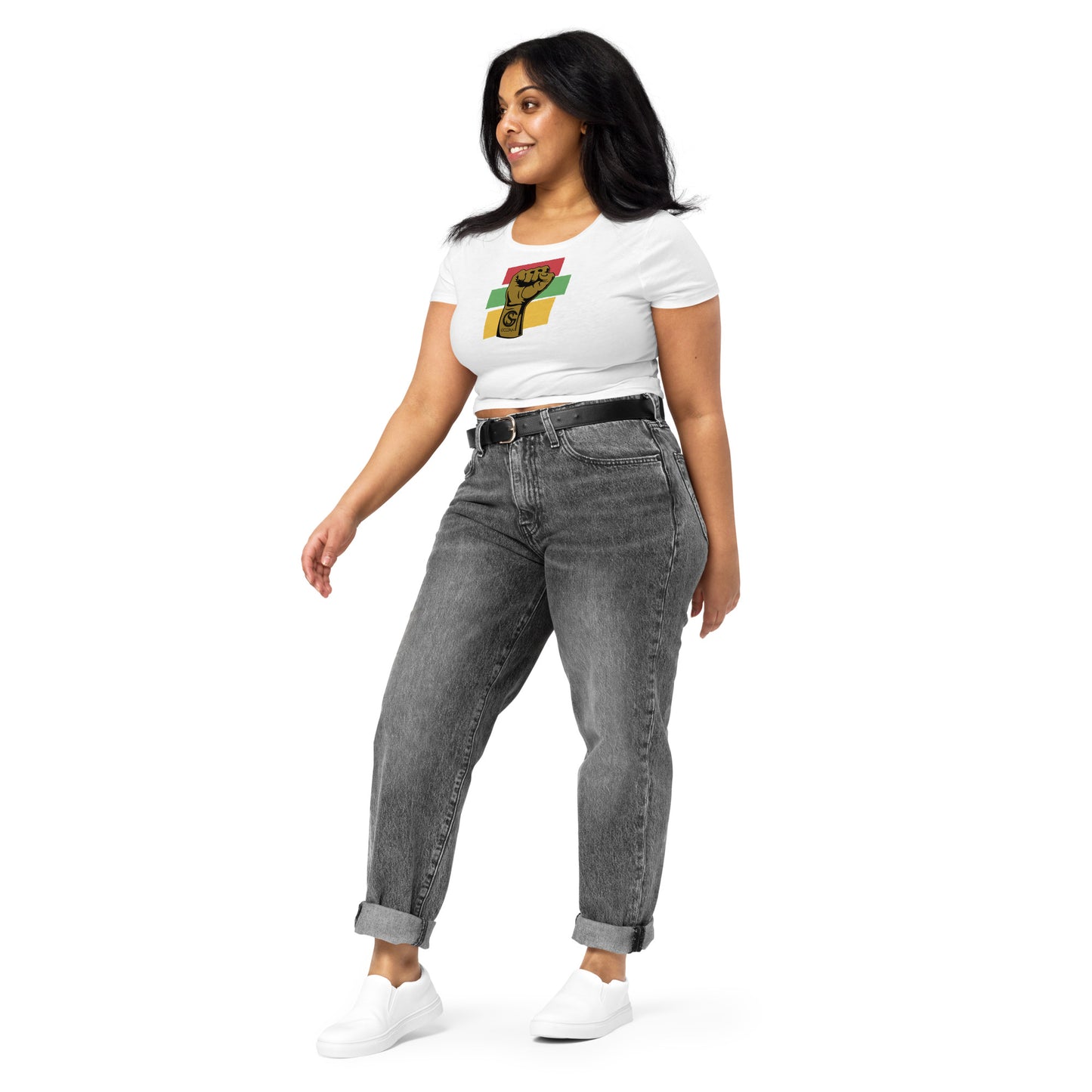 Godskin Custom Women’s Crop Tee