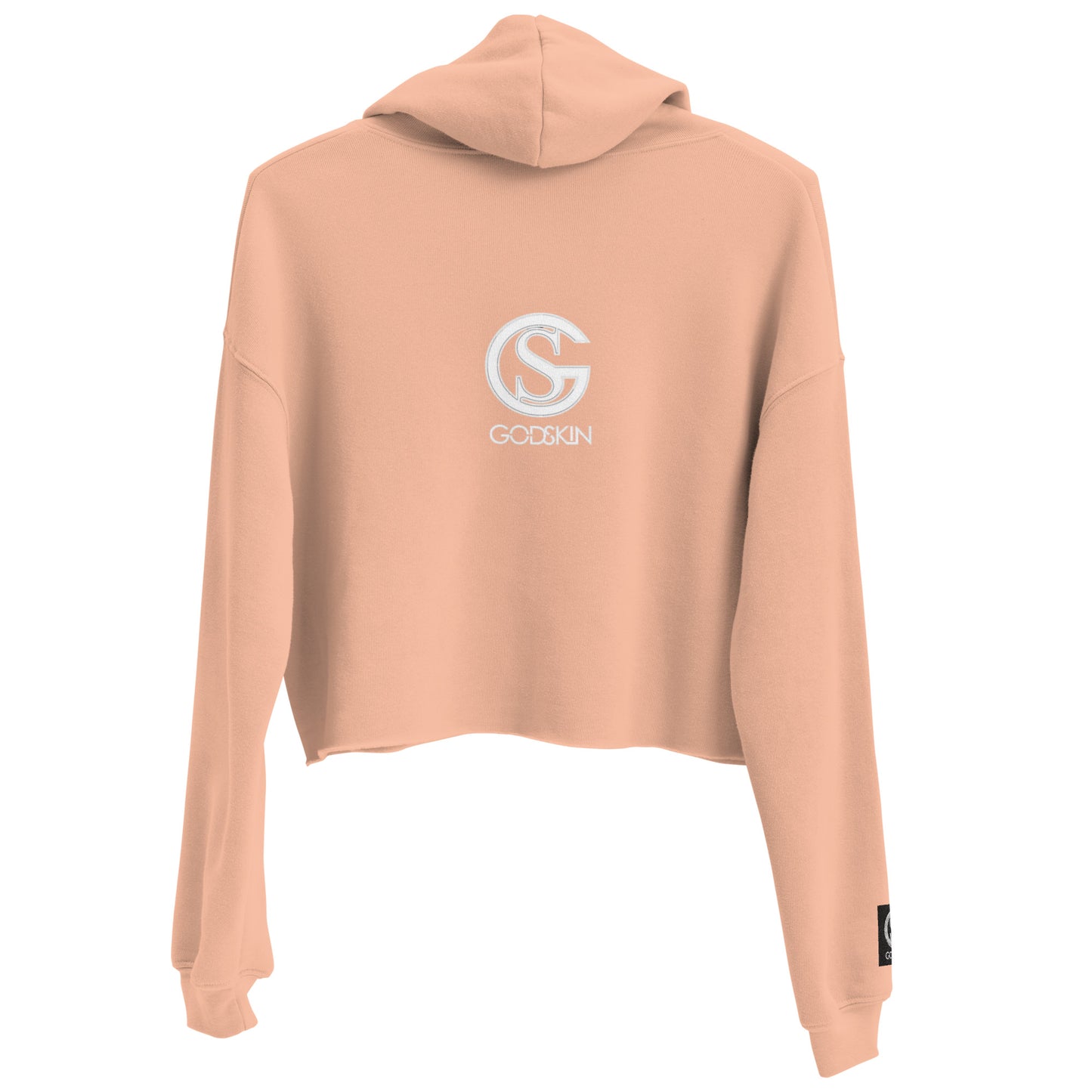 Godskin Embroidered Custom "Thistory" Crop Hoodie