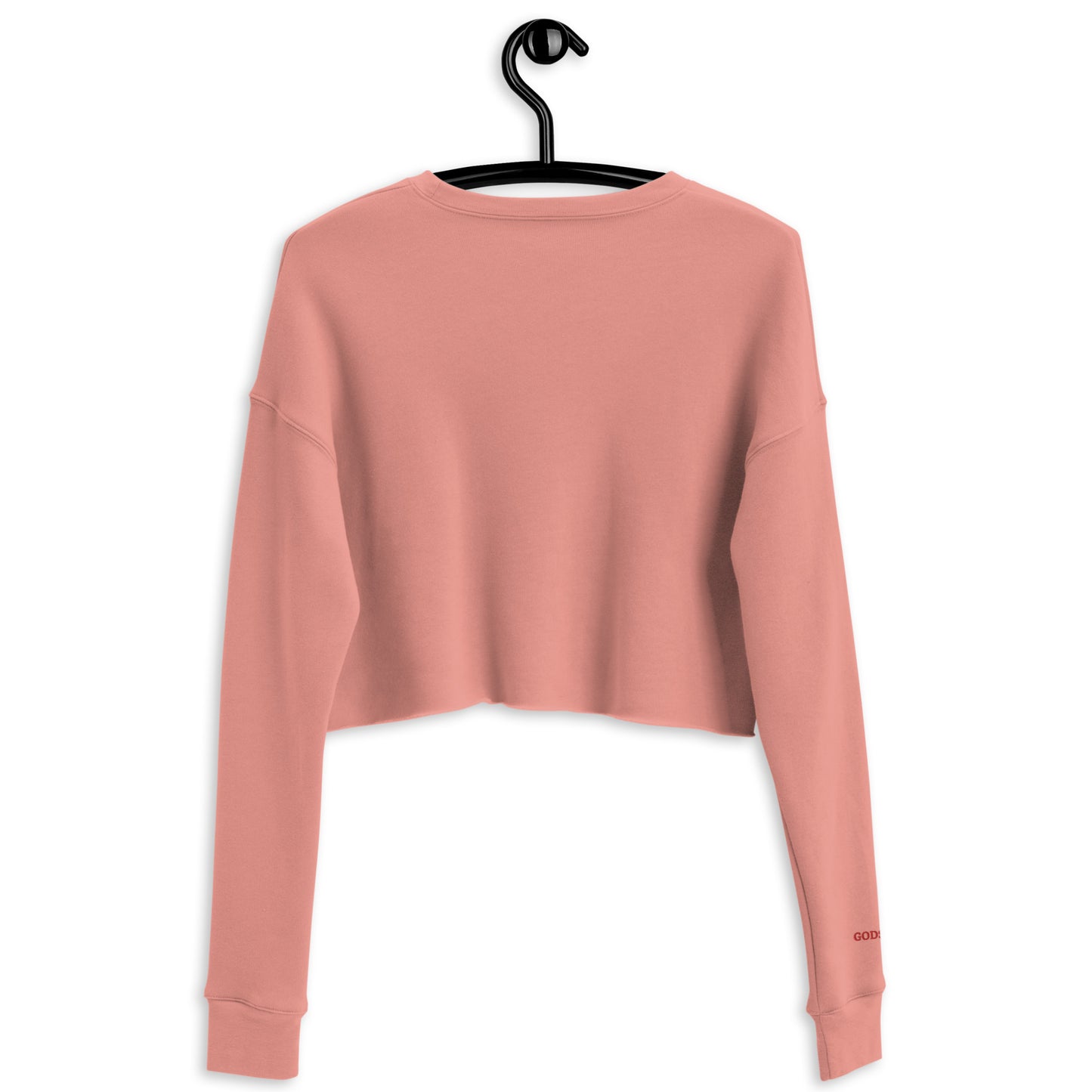 Godskin Embroidered Custom Crop Sweatshirt