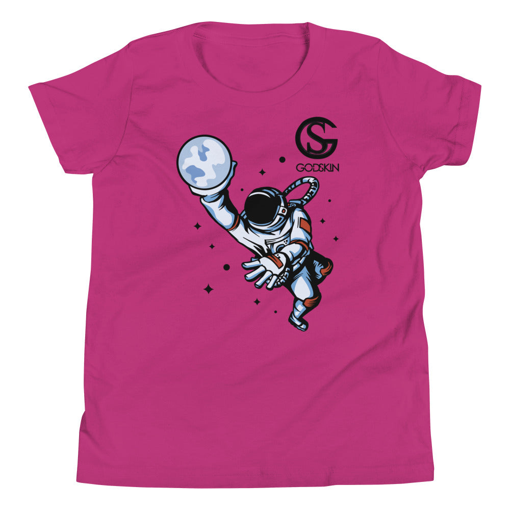GODSKIN Space Theme Youth Short Sleeve T-Shirt