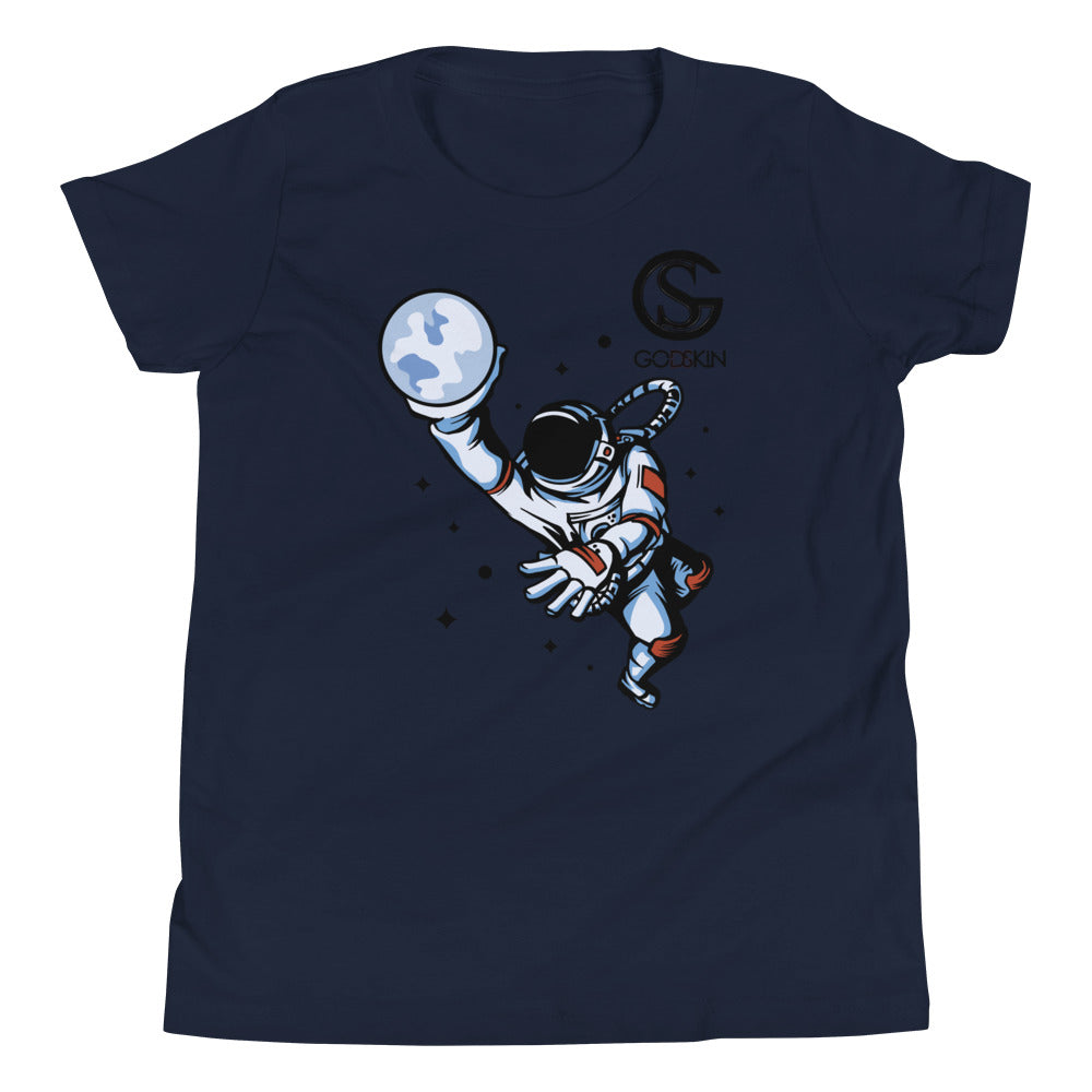 GODSKIN Space Theme Youth Short Sleeve T-Shirt