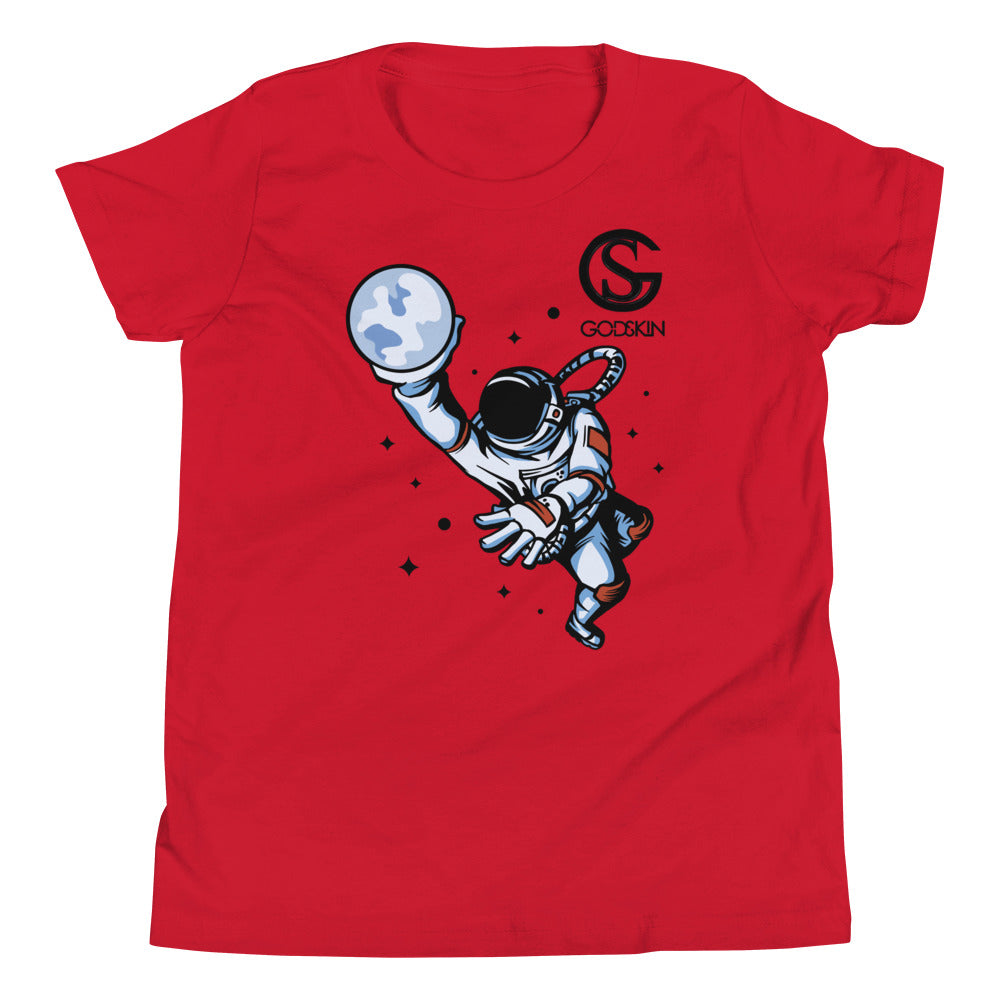 GODSKIN Space Theme Youth Short Sleeve T-Shirt