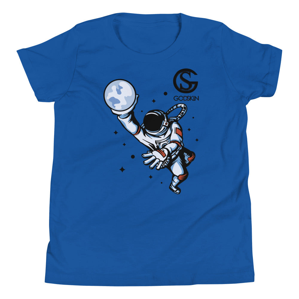 GODSKIN Space Theme Youth Short Sleeve T-Shirt