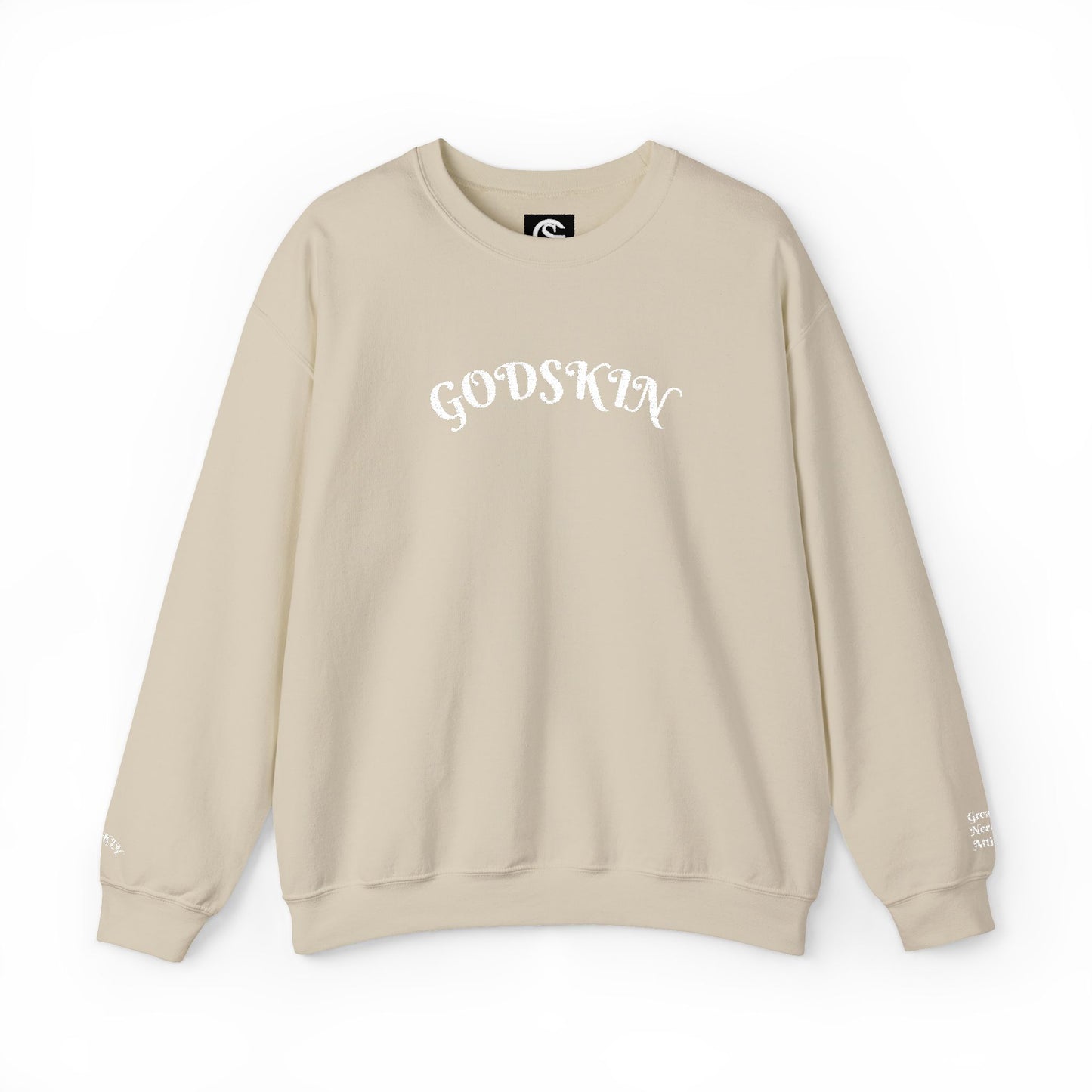Godskin Embroidered Heavy Blend™ Crewneck Sweatshirt
