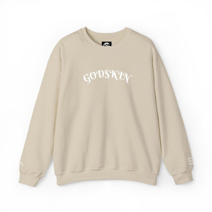 Godskin Embroidered Heavy Blend™ Crewneck Sweatshirt